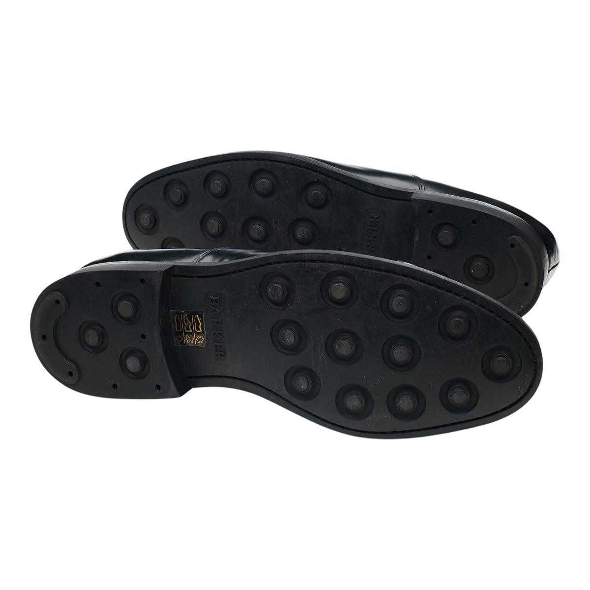 'Luton' Black Leather Oxford UK 7 F