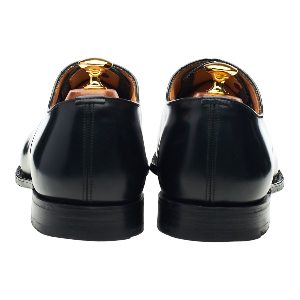 'Balmoral' Black Leather Oxford UK 10.5 F