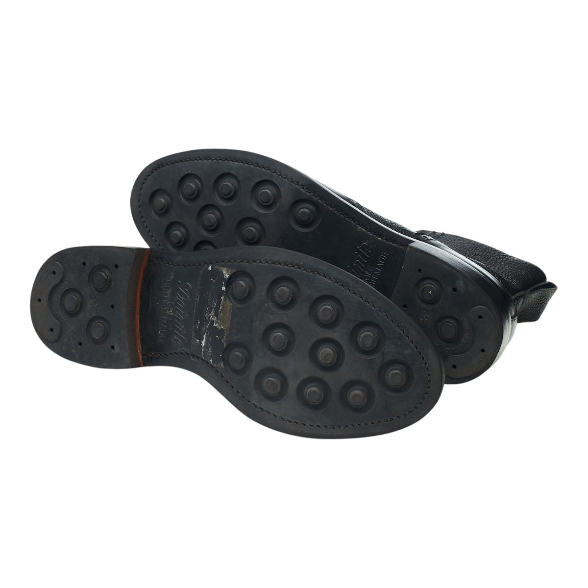 Women's 'Grace 2' Black Leather Brogue Boots UK 6 C