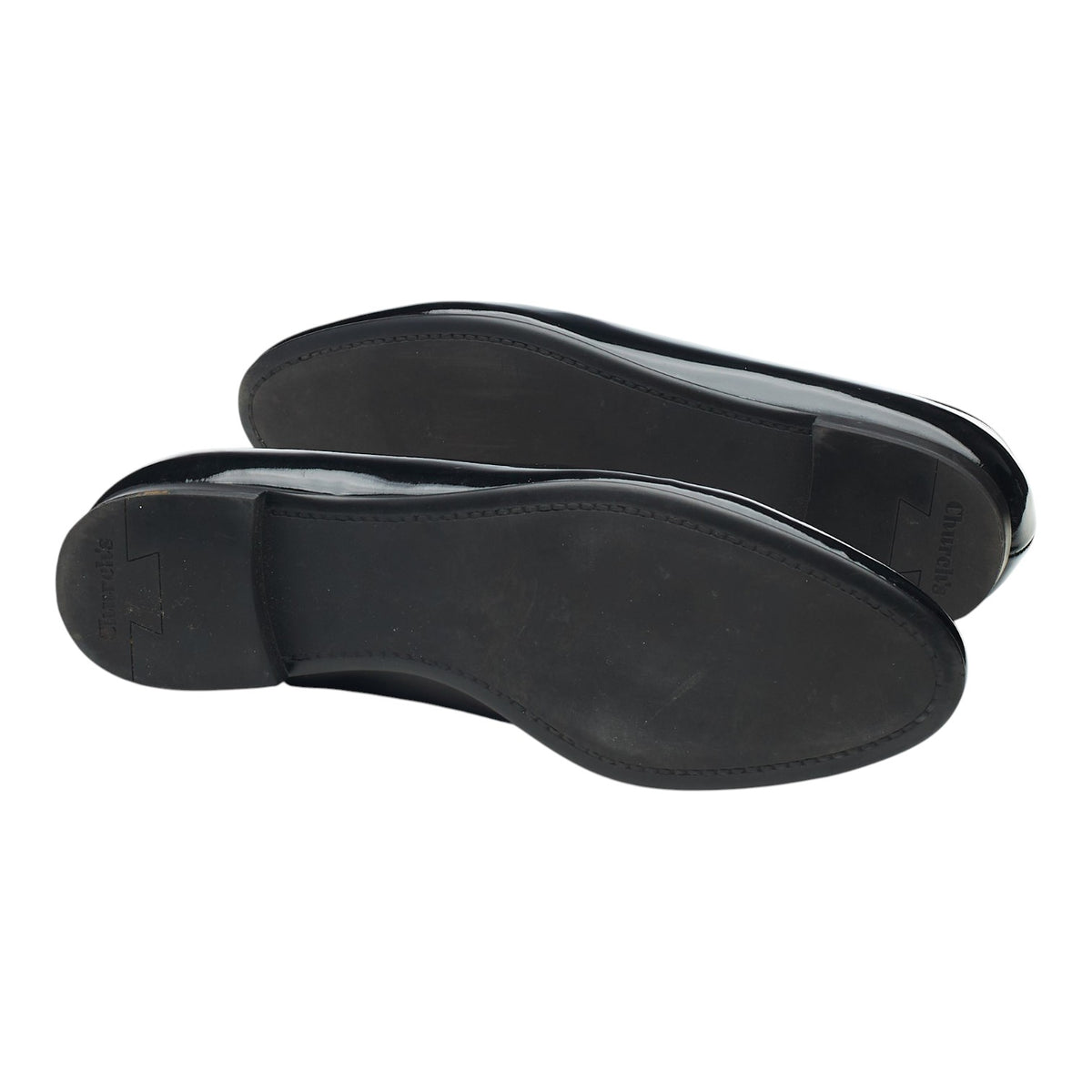Women's 'Nina' Black Patent Leather Tassel Loafers UK 3.5 EU 36.5