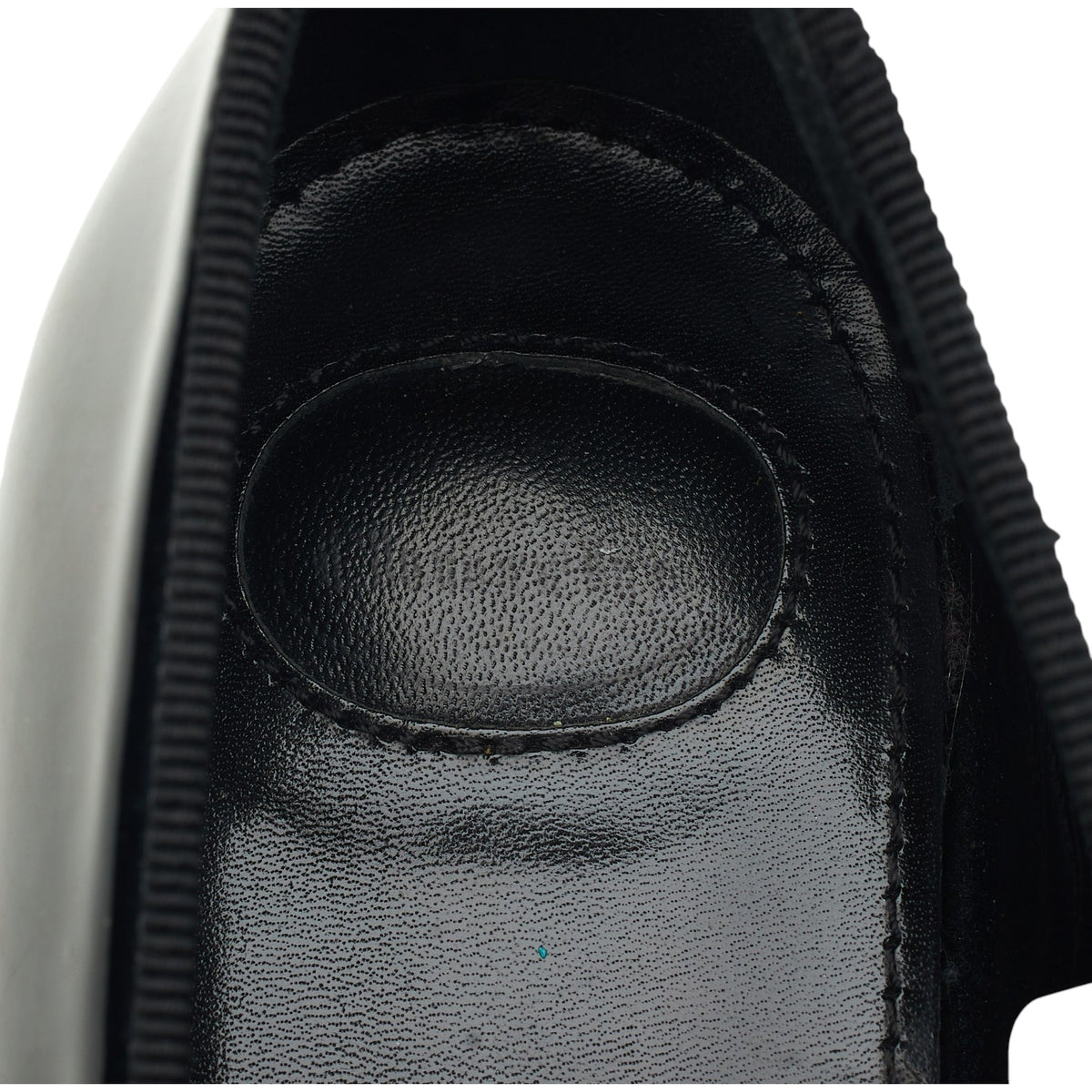 Women's 'Nina' Black Patent Leather Tassel Loafers UK 3.5 EU 36.5