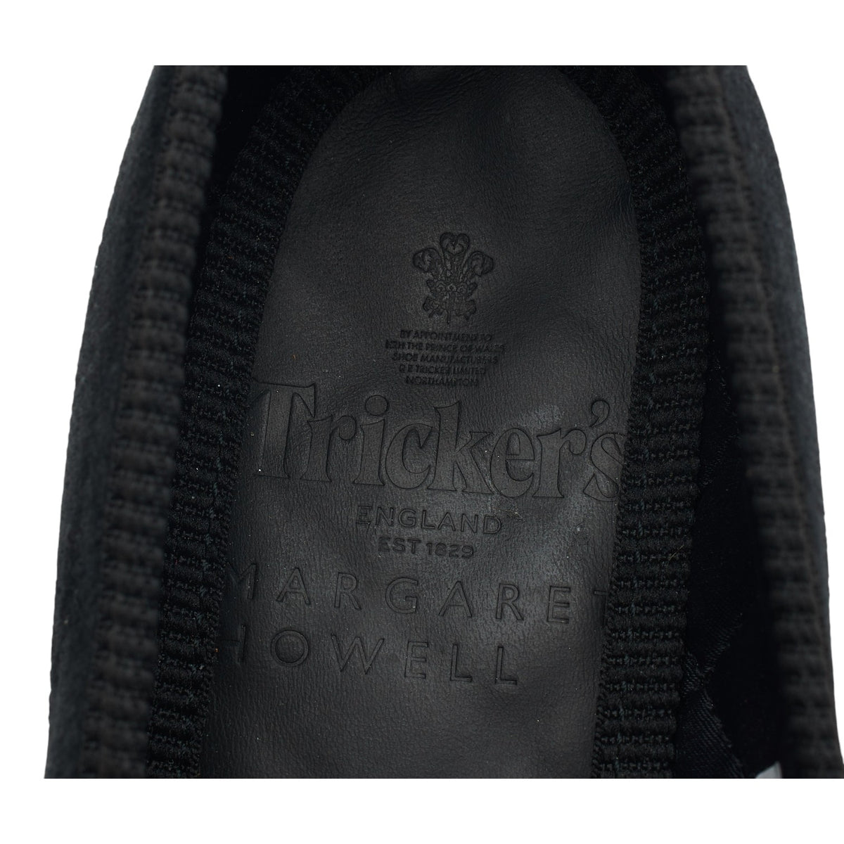 Women's Margaret Howell 'Victoria' Black Velvet Slippers UK 4