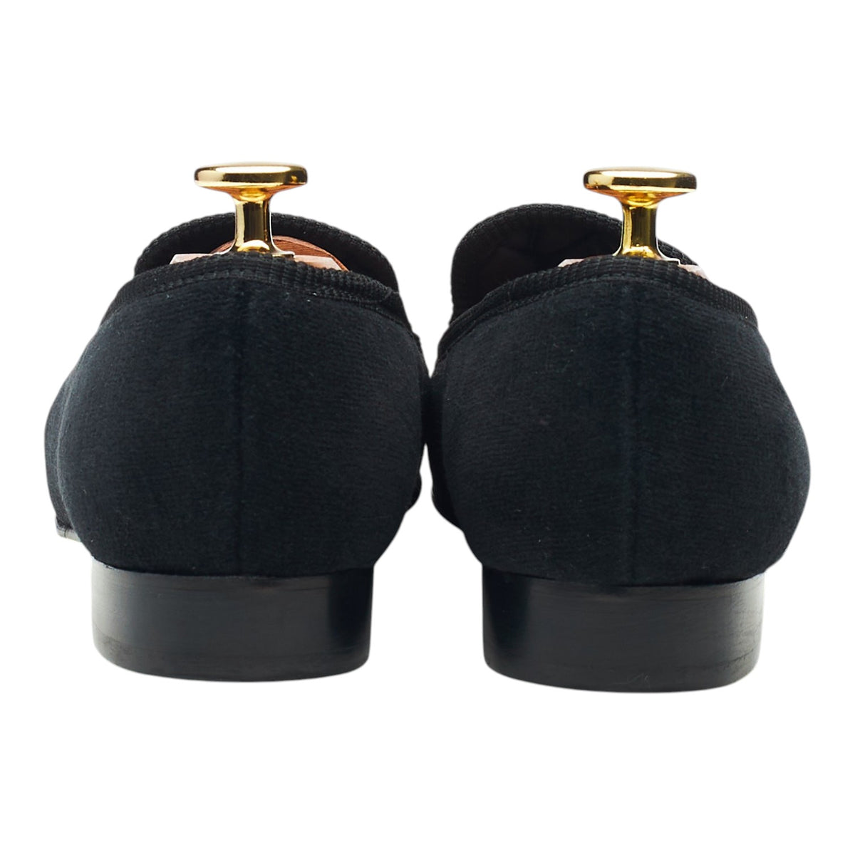 Women's Margaret Howell 'Victoria' Black Velvet Slippers UK 4