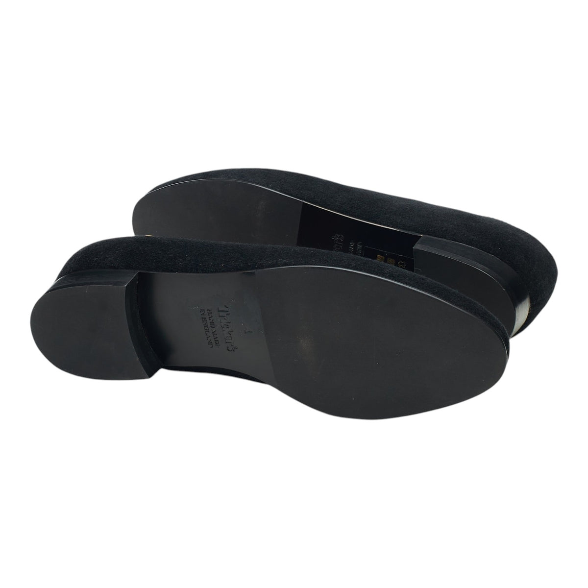 Women's Margaret Howell 'Victoria' Black Velvet Slippers UK 4