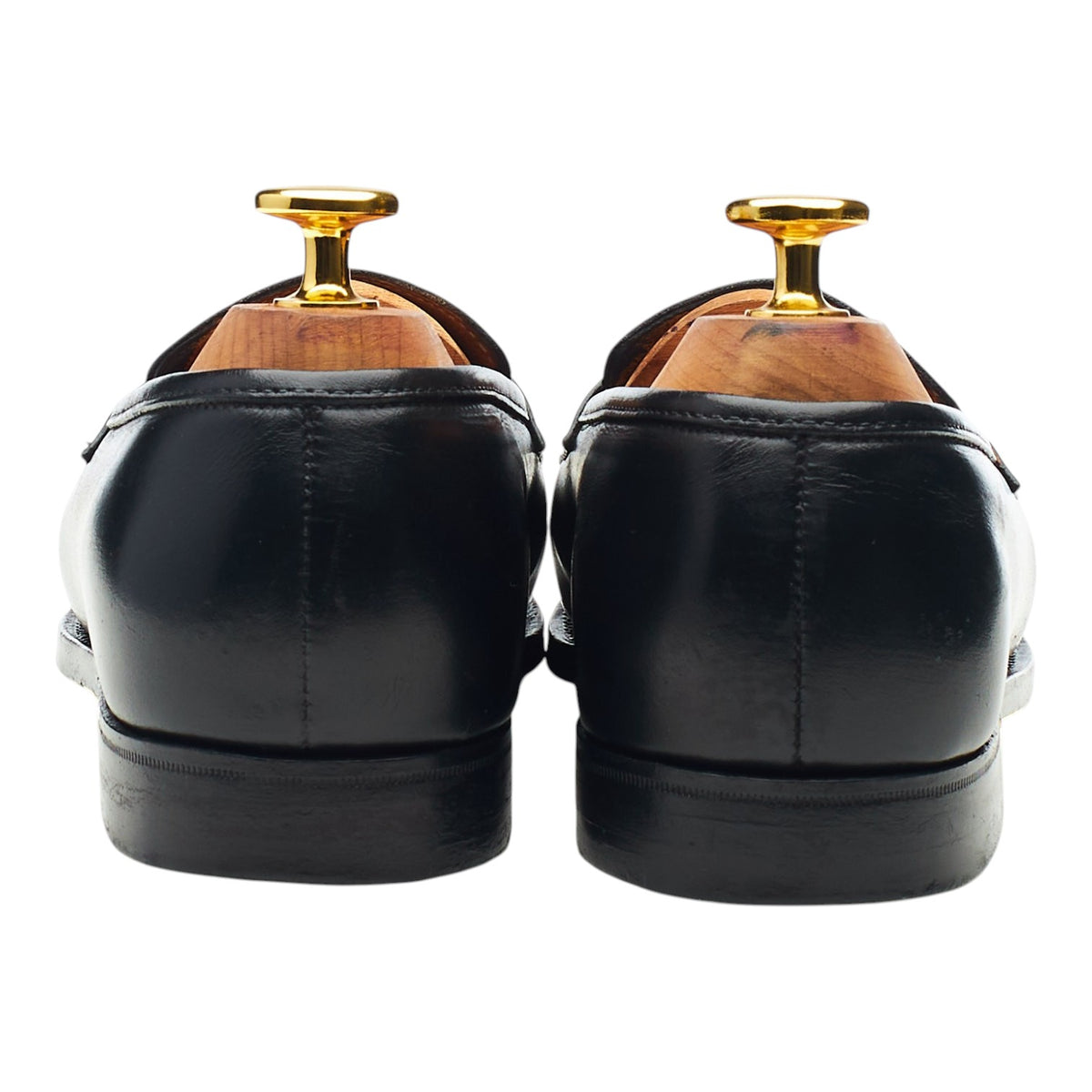 Women's 'Badby' Black Leather Loafers UK 4.5 C