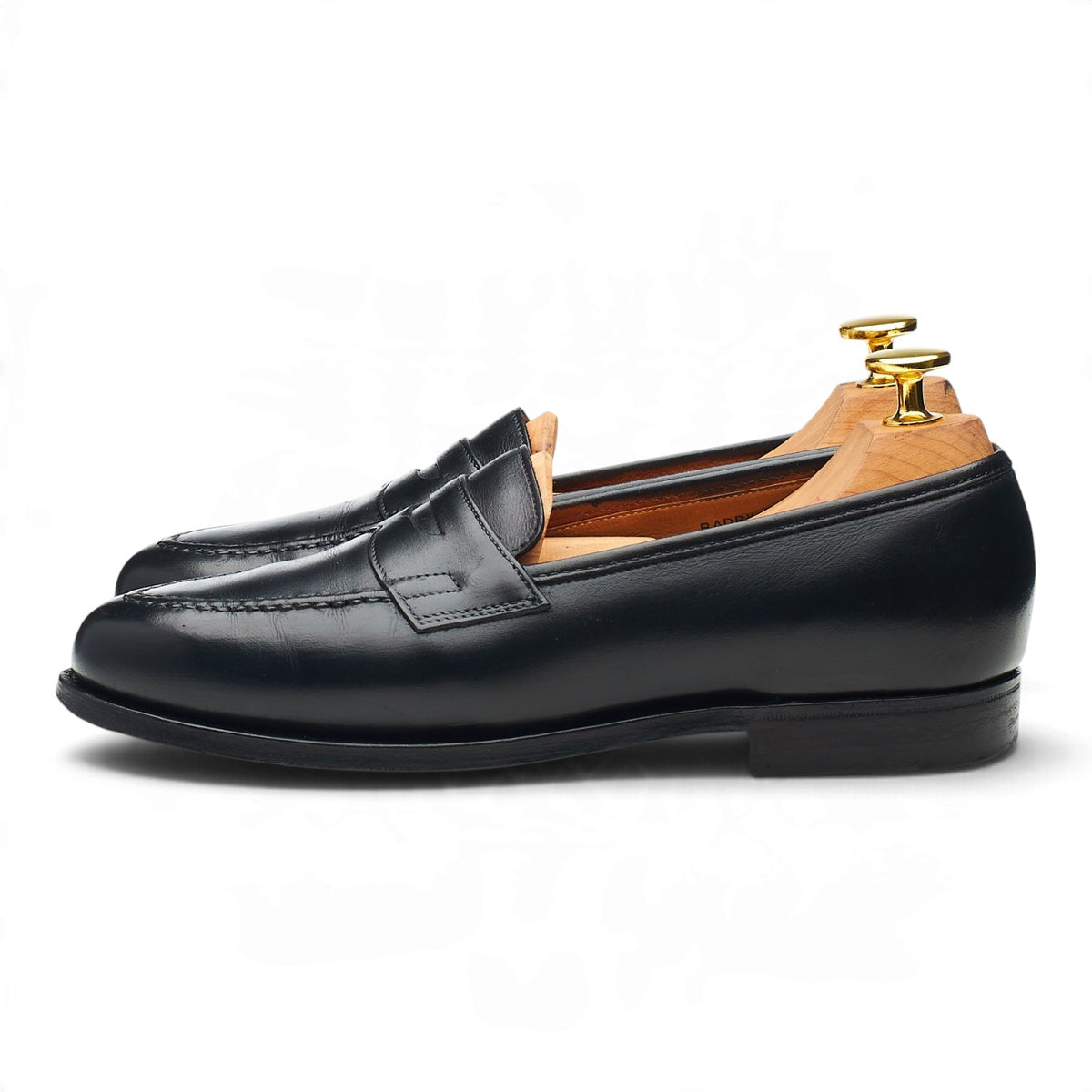 Women's 'Badby' Black Leather Loafers UK 4.5 C