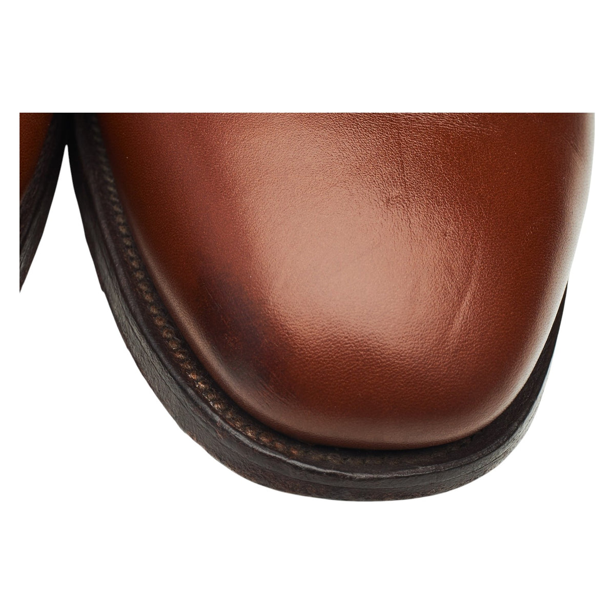 Women's Tan Brown Leather Chelsea Boots UK 8