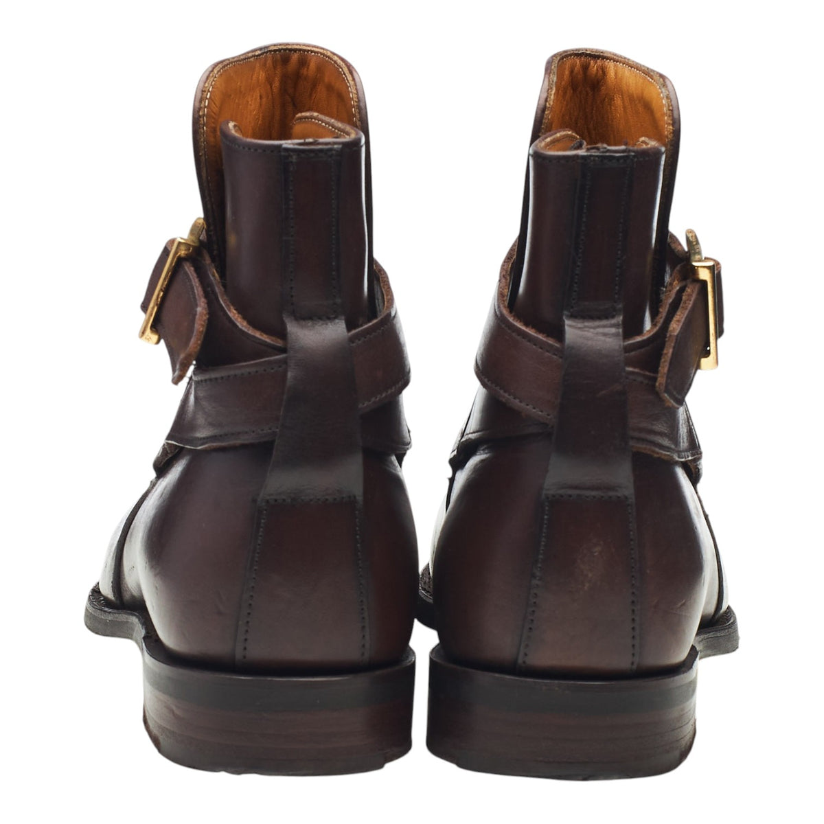 Women's 'Lucinda' Brown Leather Jodhpur Boots UK 3.5 D