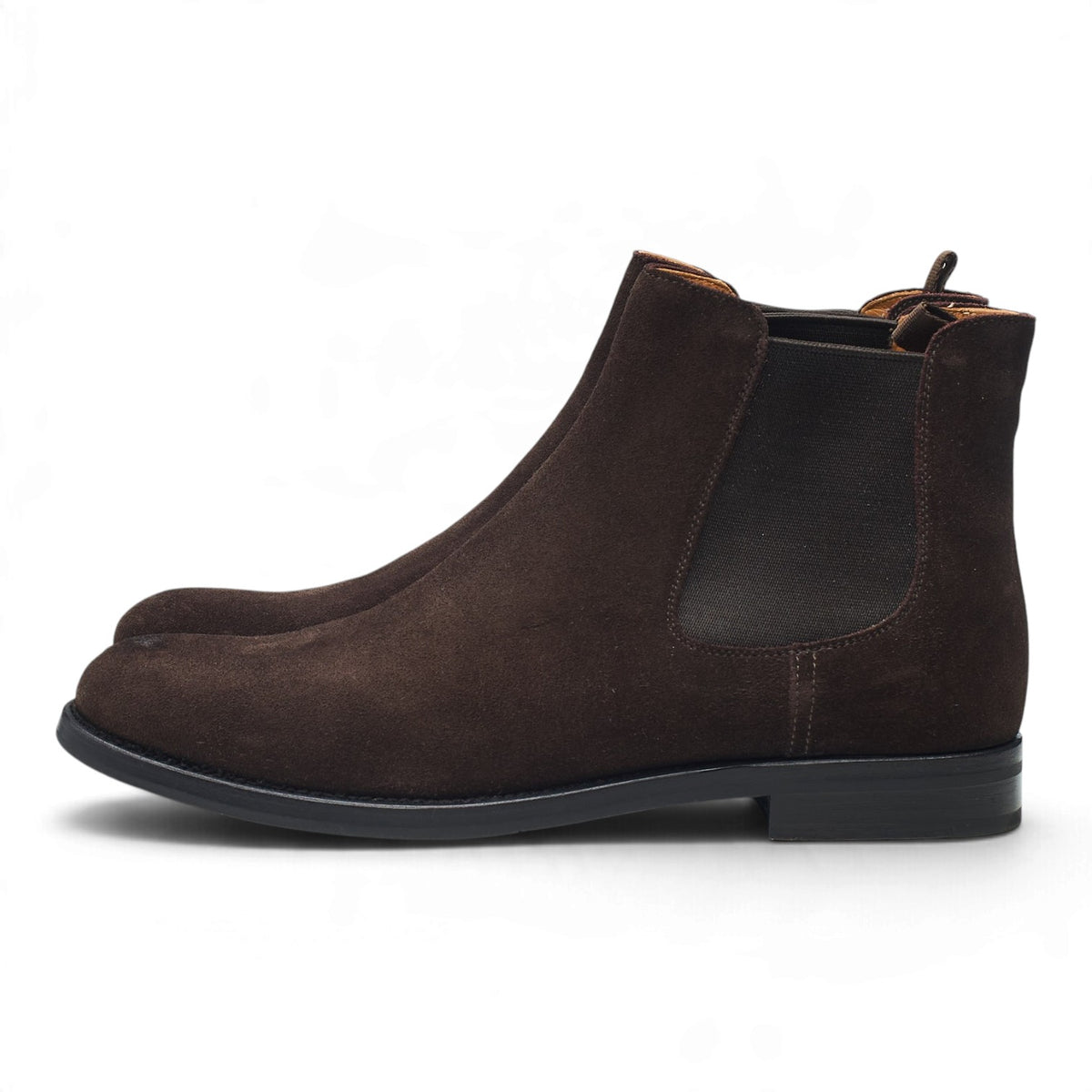 Women's 'Elsa' Dark Brown Suede Chelsea Boots UK 5.5 EU 38.5