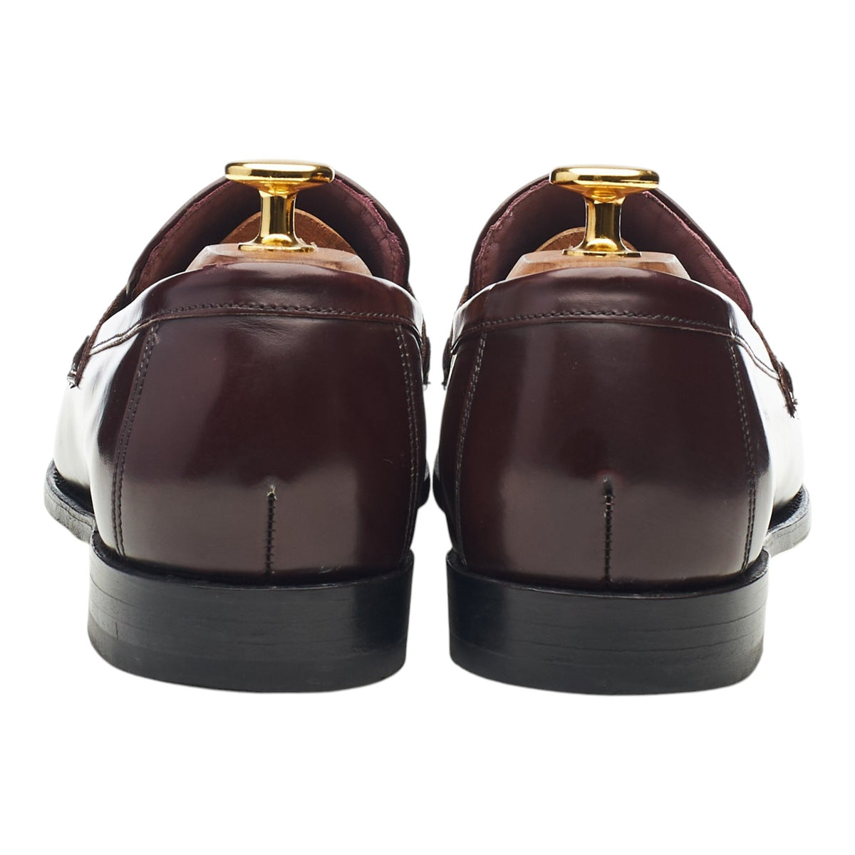 Women's 'Harriet' Burgundy Leather Loafers UK 5.5 D