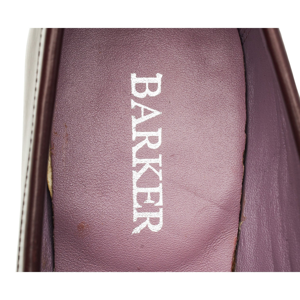 Women's 'Harriet' Burgundy Leather Loafers UK 5.5 D