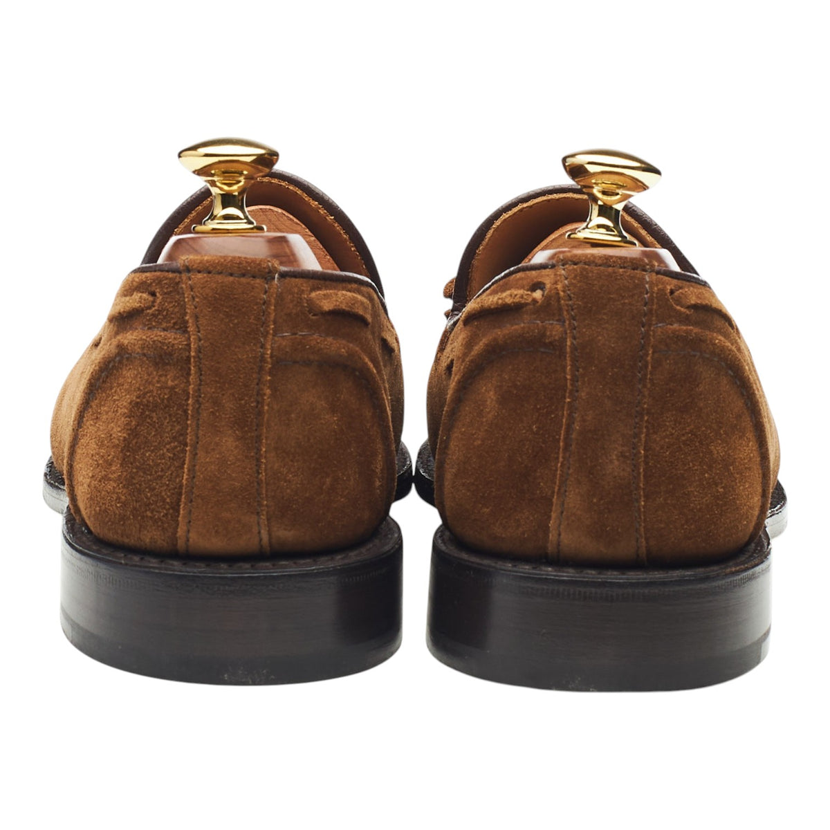 Women's 'Judy' Snuff Brown Suede Tassel Loafers UK 7