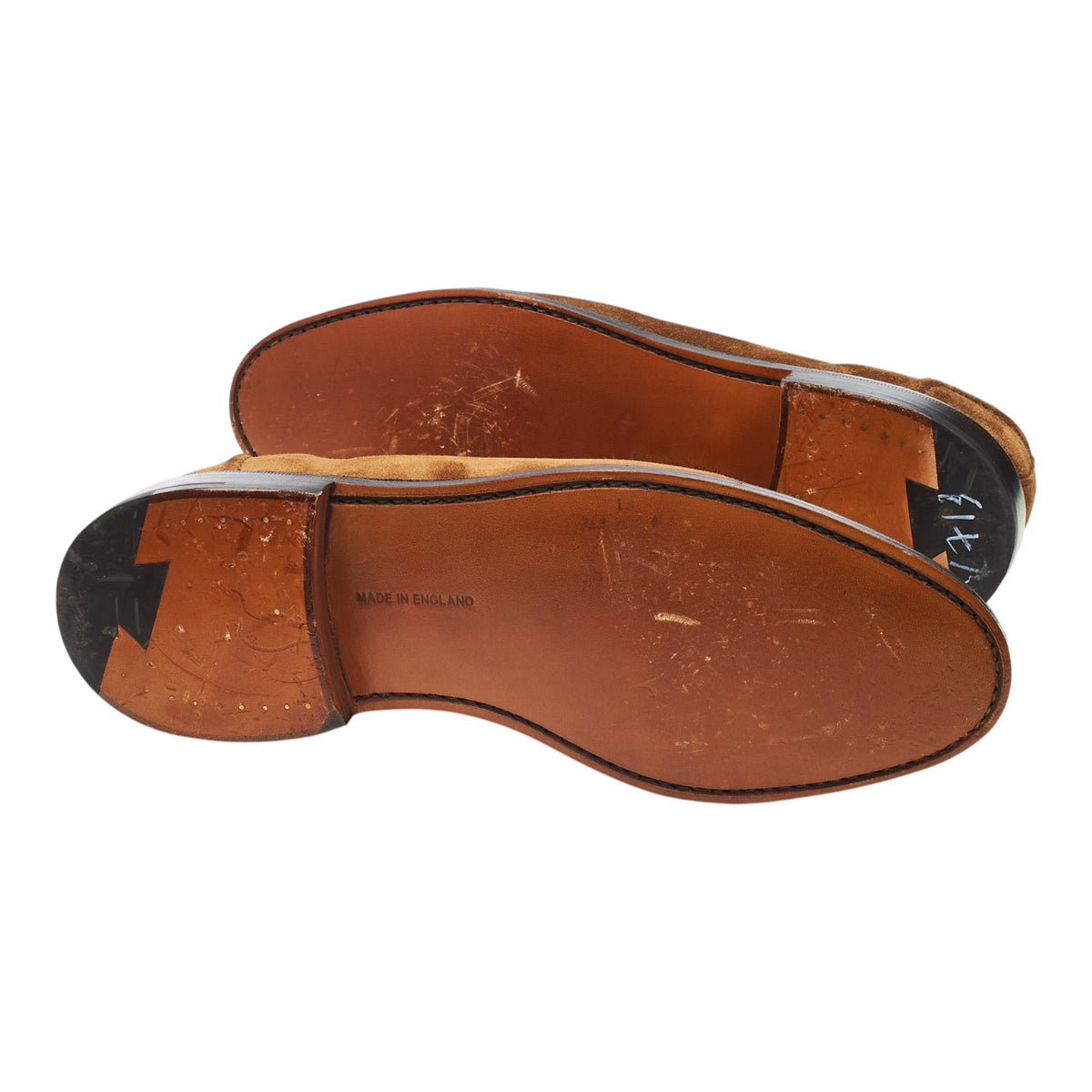 Women's 'Judy' Snuff Brown Suede Tassel Loafers UK 7