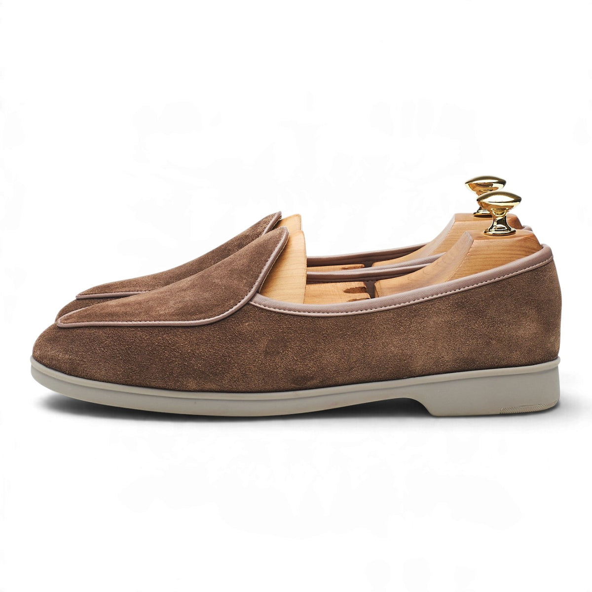 Women's 'Sagan Stride' Light Brown Suede Slip On Loafers UK 6 / UK 6.5