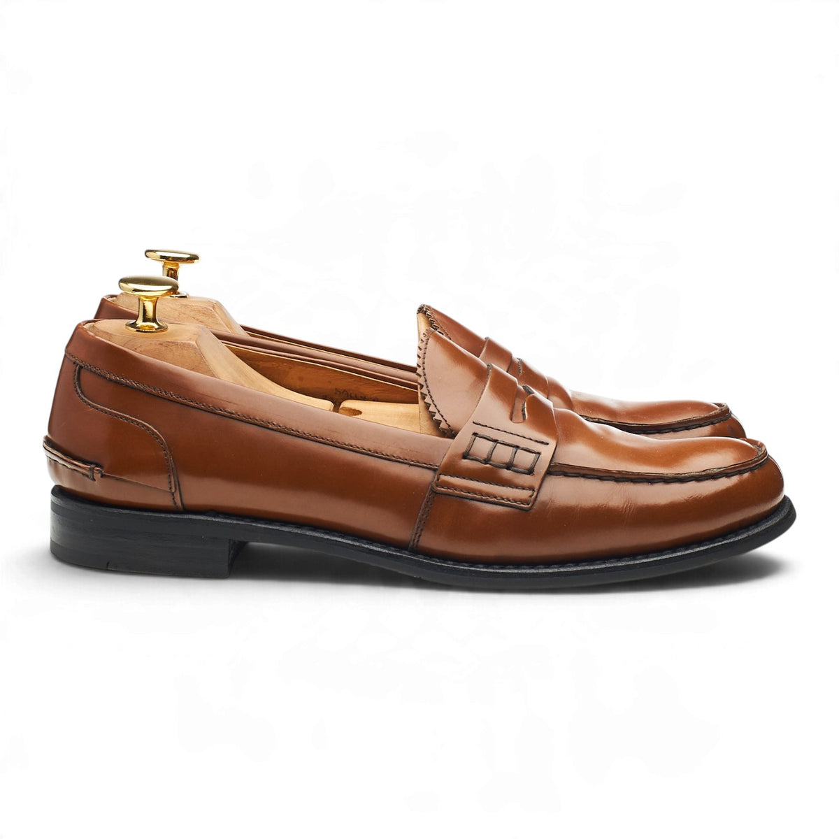 Women's 'Sally' Tan Brown Leather Loafers UK 6.5 EU 39.5