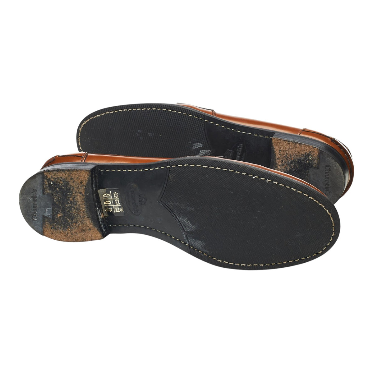 Women's 'Sally' Tan Brown Leather Loafers UK 6.5 EU 39.5