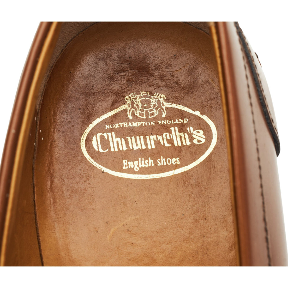 Women's 'Sally' Tan Brown Leather Loafers UK 6.5 EU 39.5
