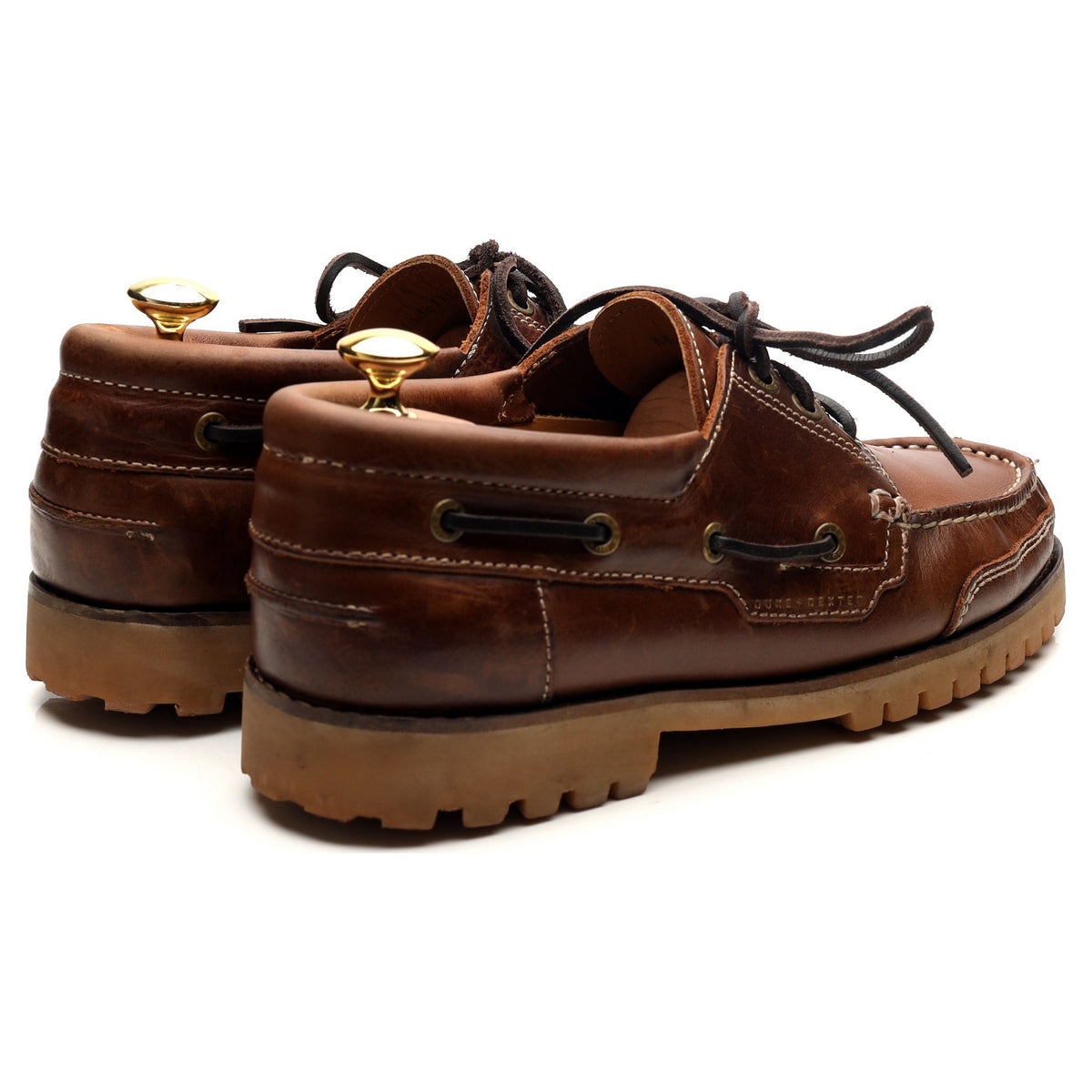 Brown Leather Boat Shoes UK 8 EU 42