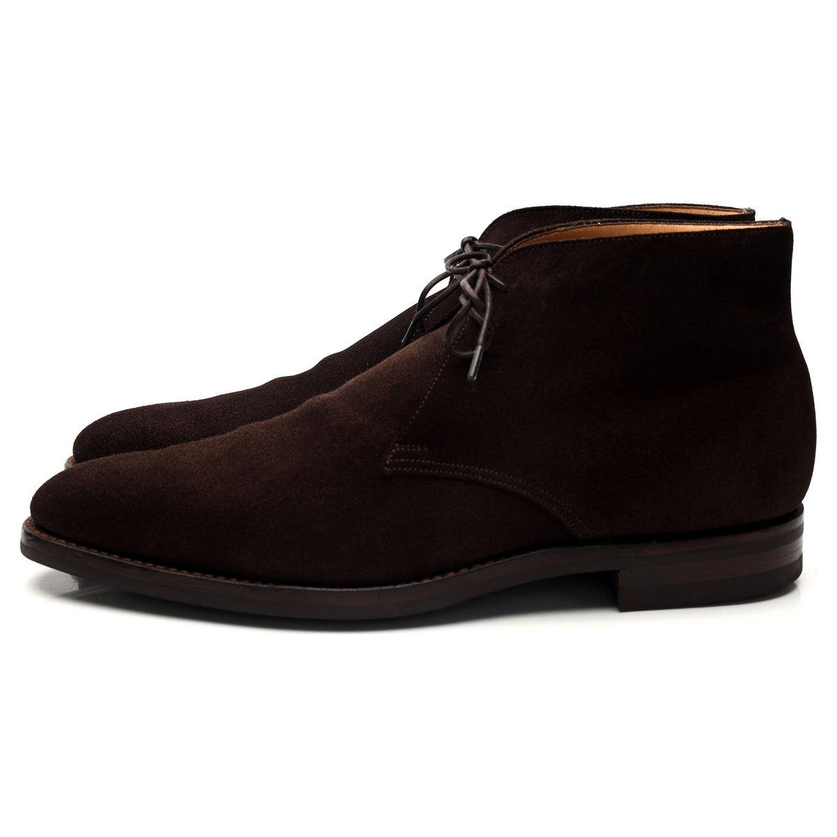 &#39;Tetbury&#39; Dark Brown Suede Chukka Boots UK 10 E