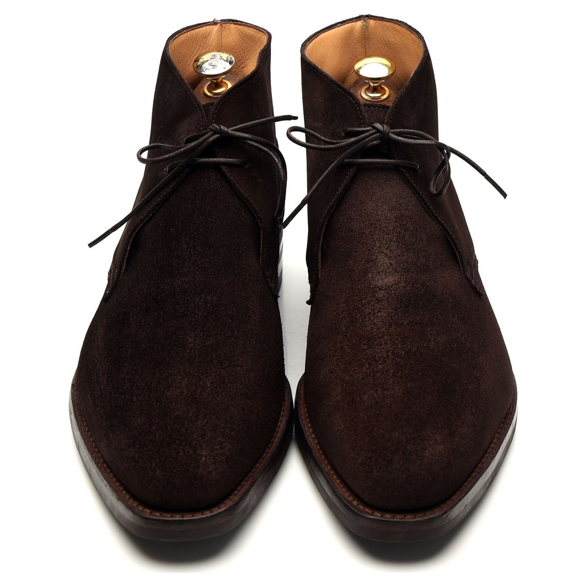 &#39;Tetbury&#39; Dark Brown Suede Chukka Boots UK 10 E