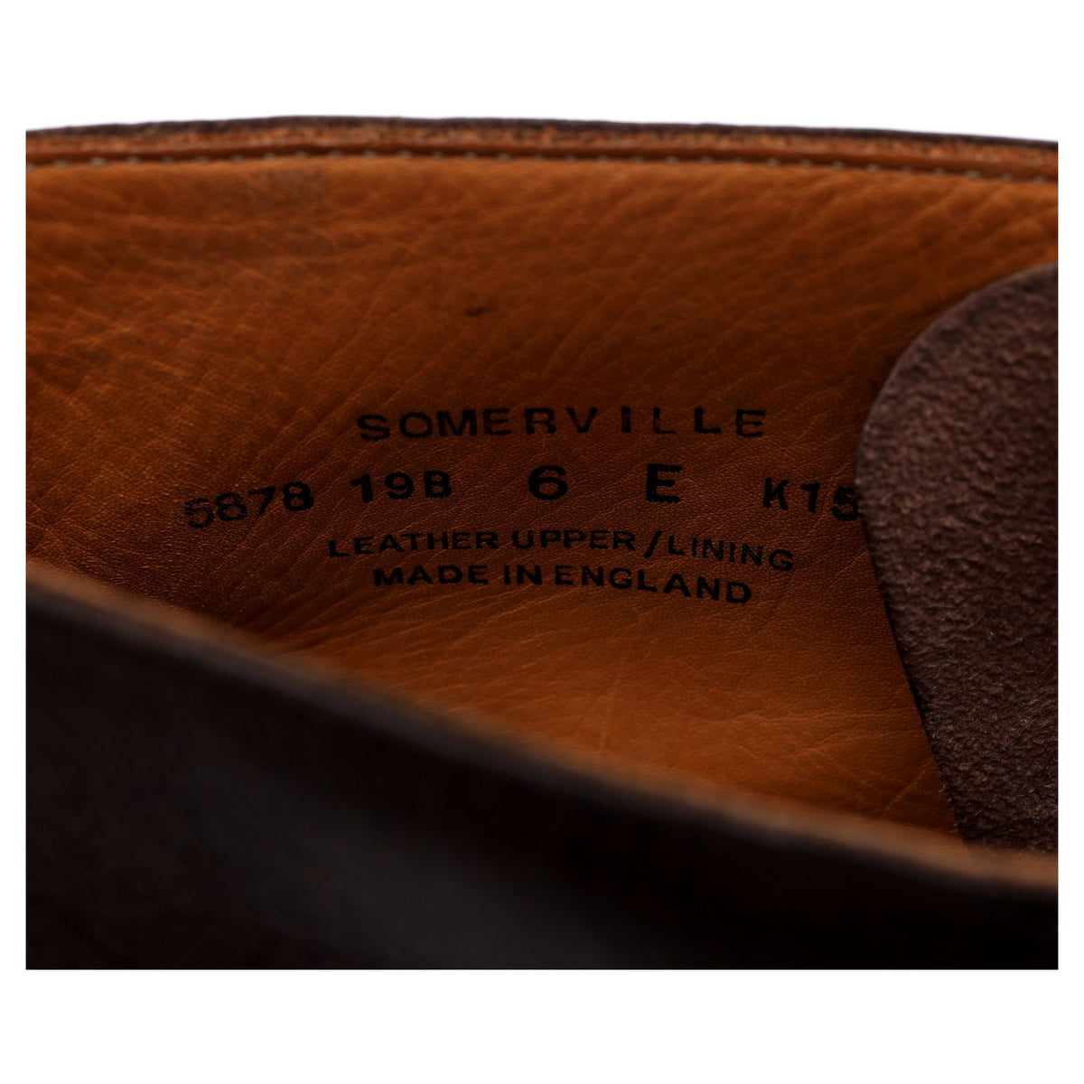 &#39;Somerville&#39; Dark Brown Leather Boots UK 6 E