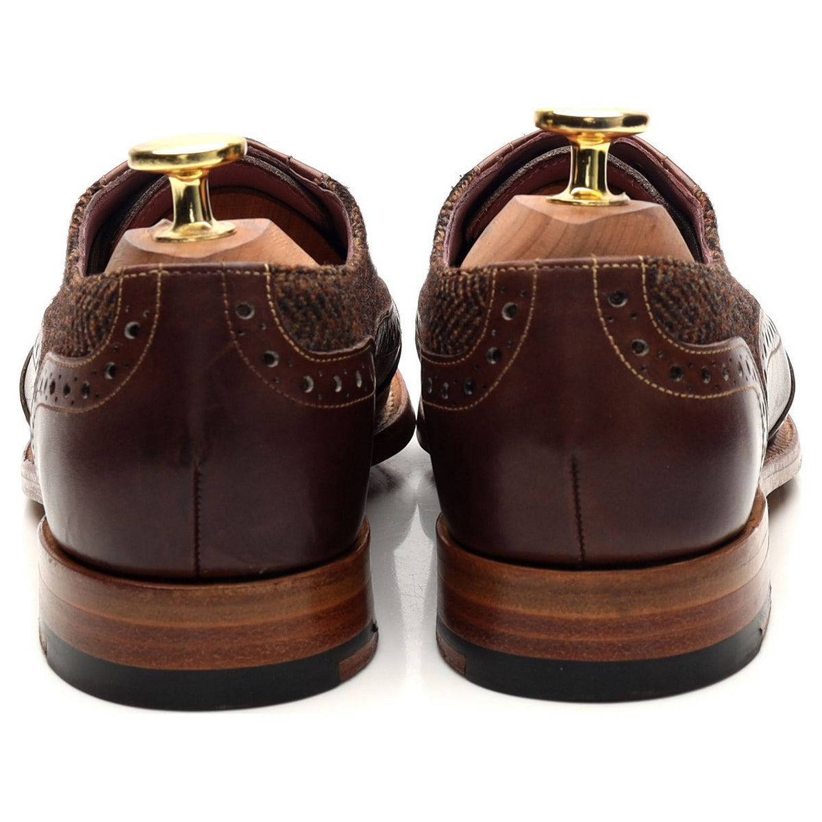 Women&#39;s &#39;Freya&#39; Brown Leather Oxford UK 3 D