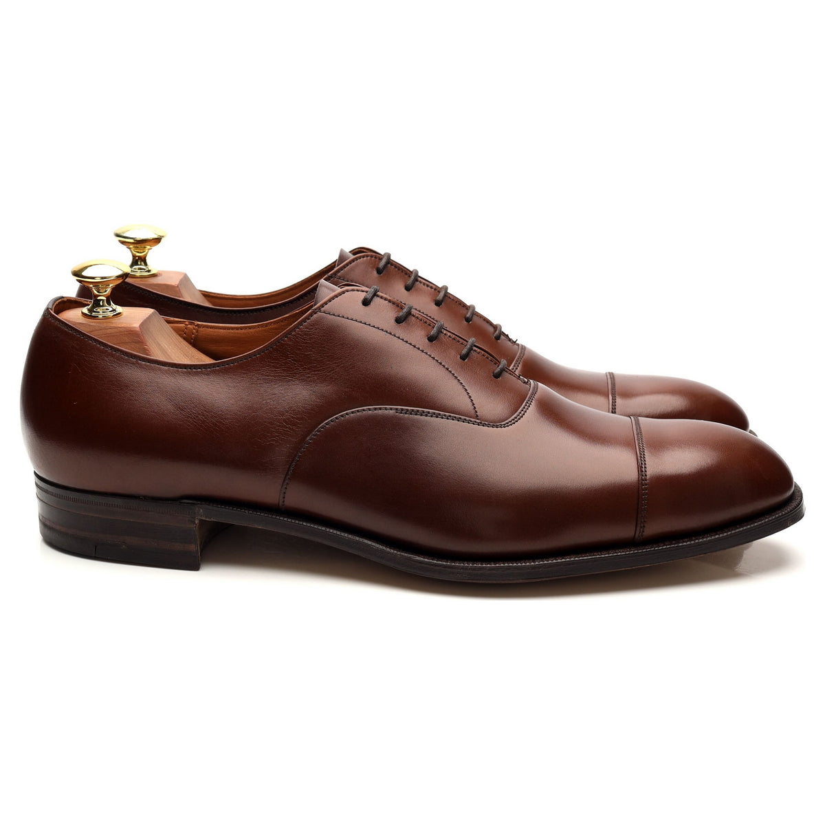 Vintage &#39;Consul&#39; Brown Leather Oxford UK 9.5 D