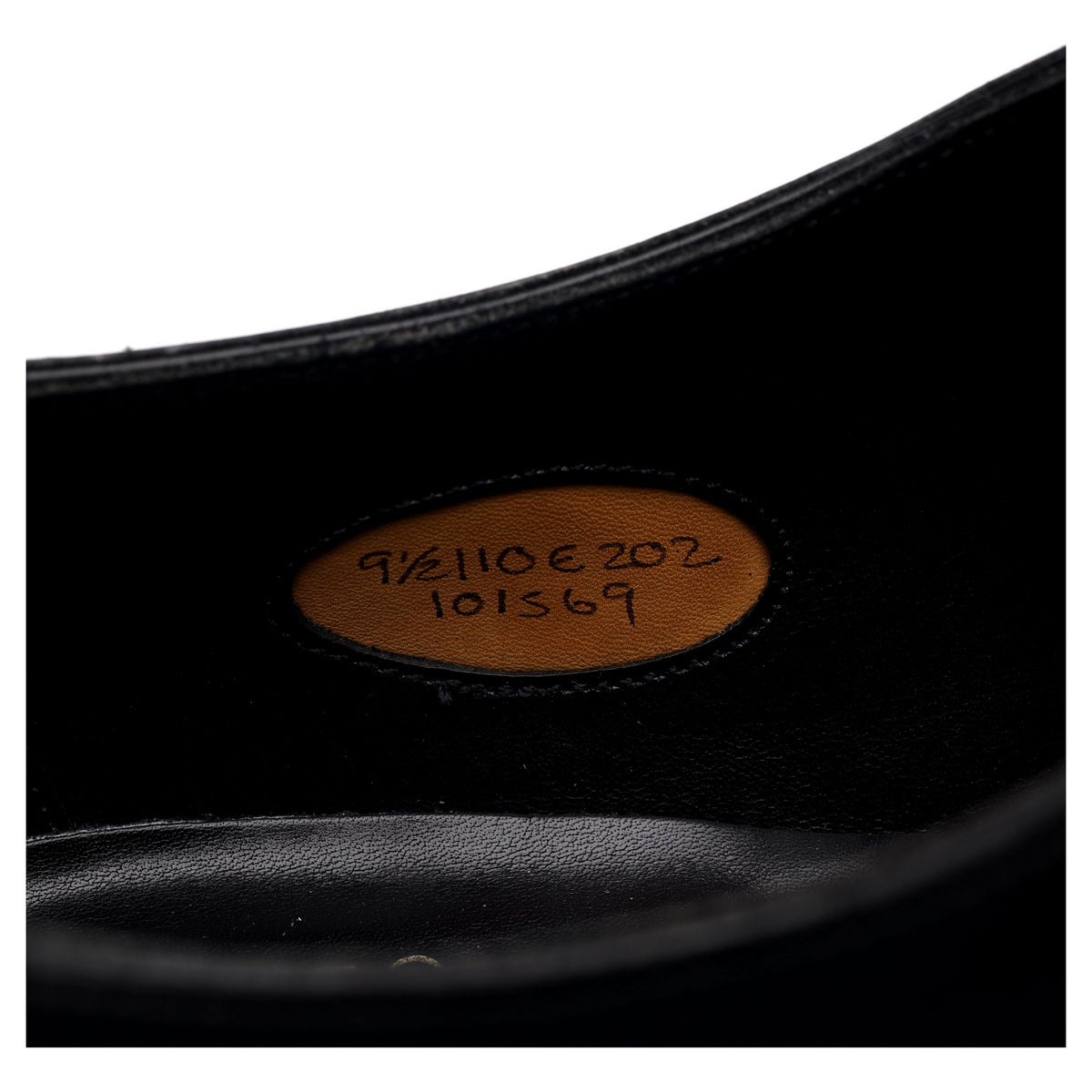 &#39;Cumberland&#39; Black Leather Derby UK 9.5 E