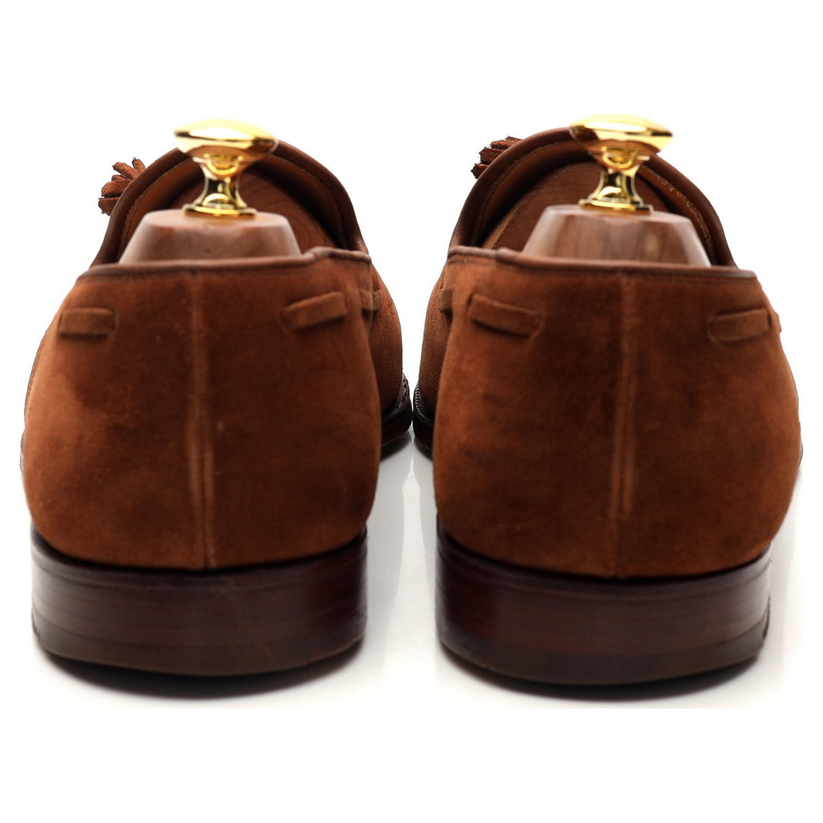 &#39;Cavendish 2&#39; Brown Suede Tassel Loafer UK 10.5 E