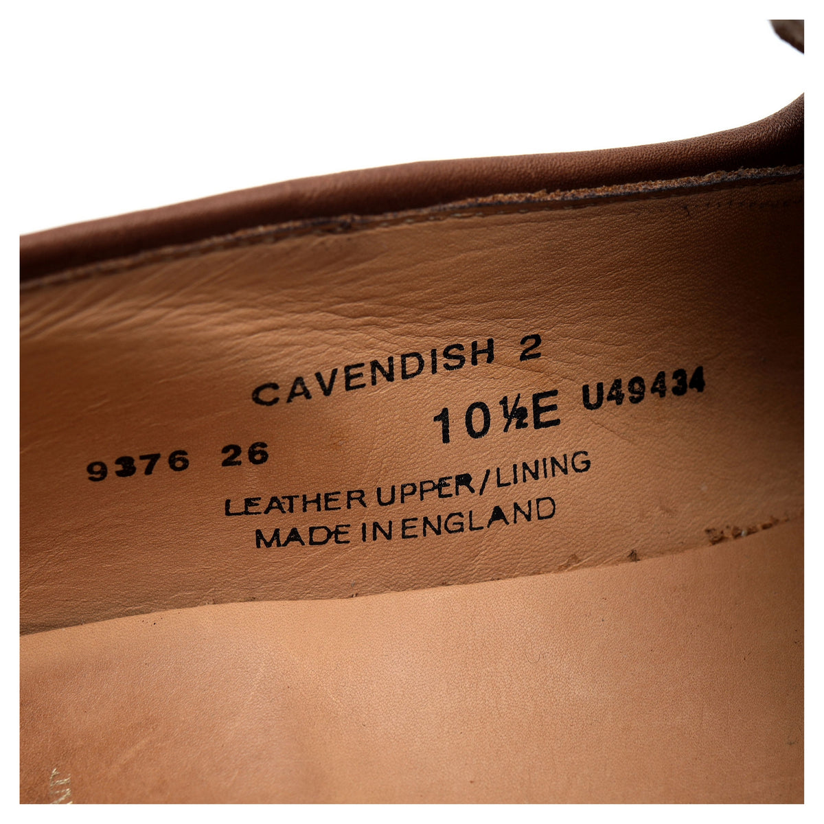 &#39;Cavendish 2&#39; Brown Suede Tassel Loafer UK 10.5 E