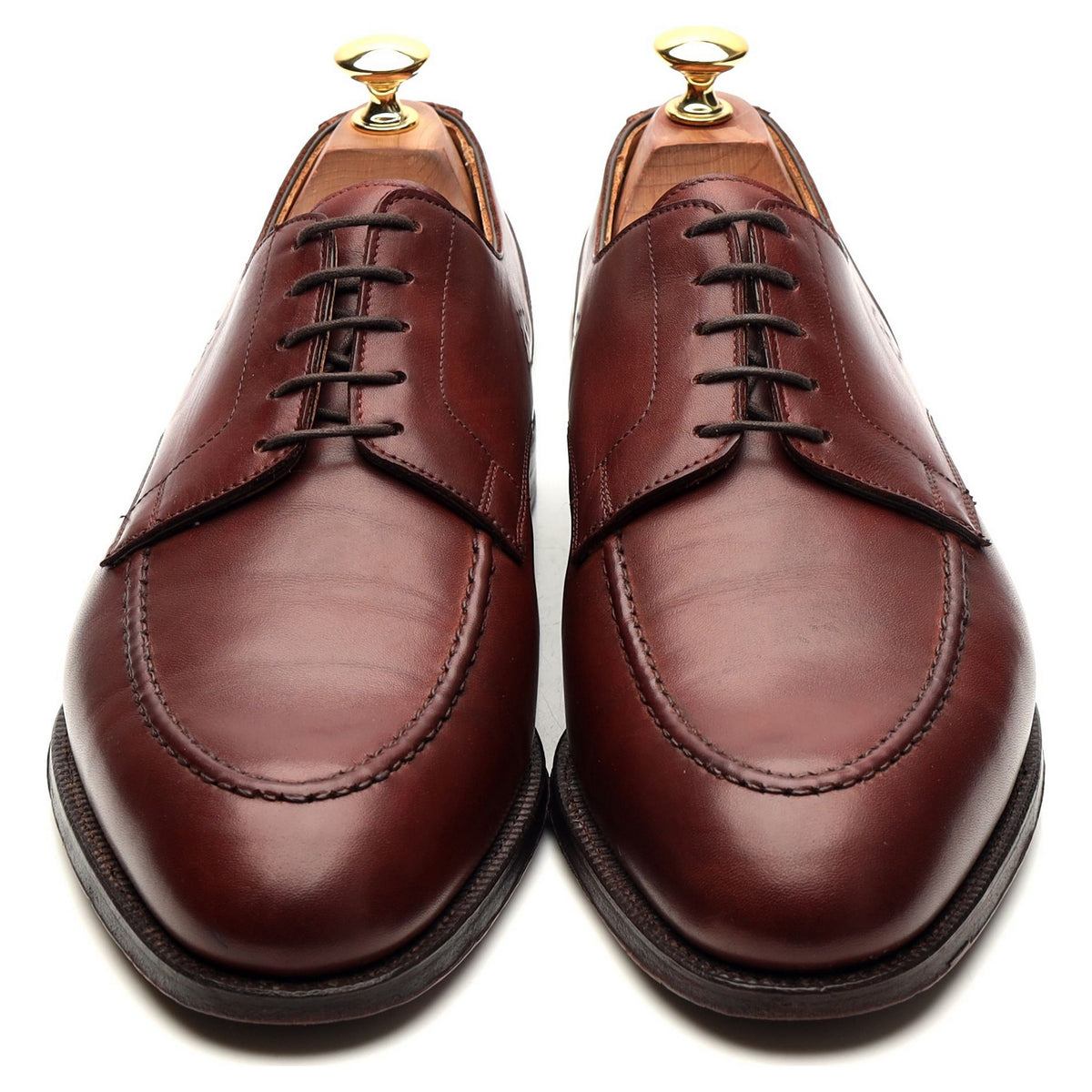 &#39;Egerton&#39; Brown Leather Derby UK 9.5 D