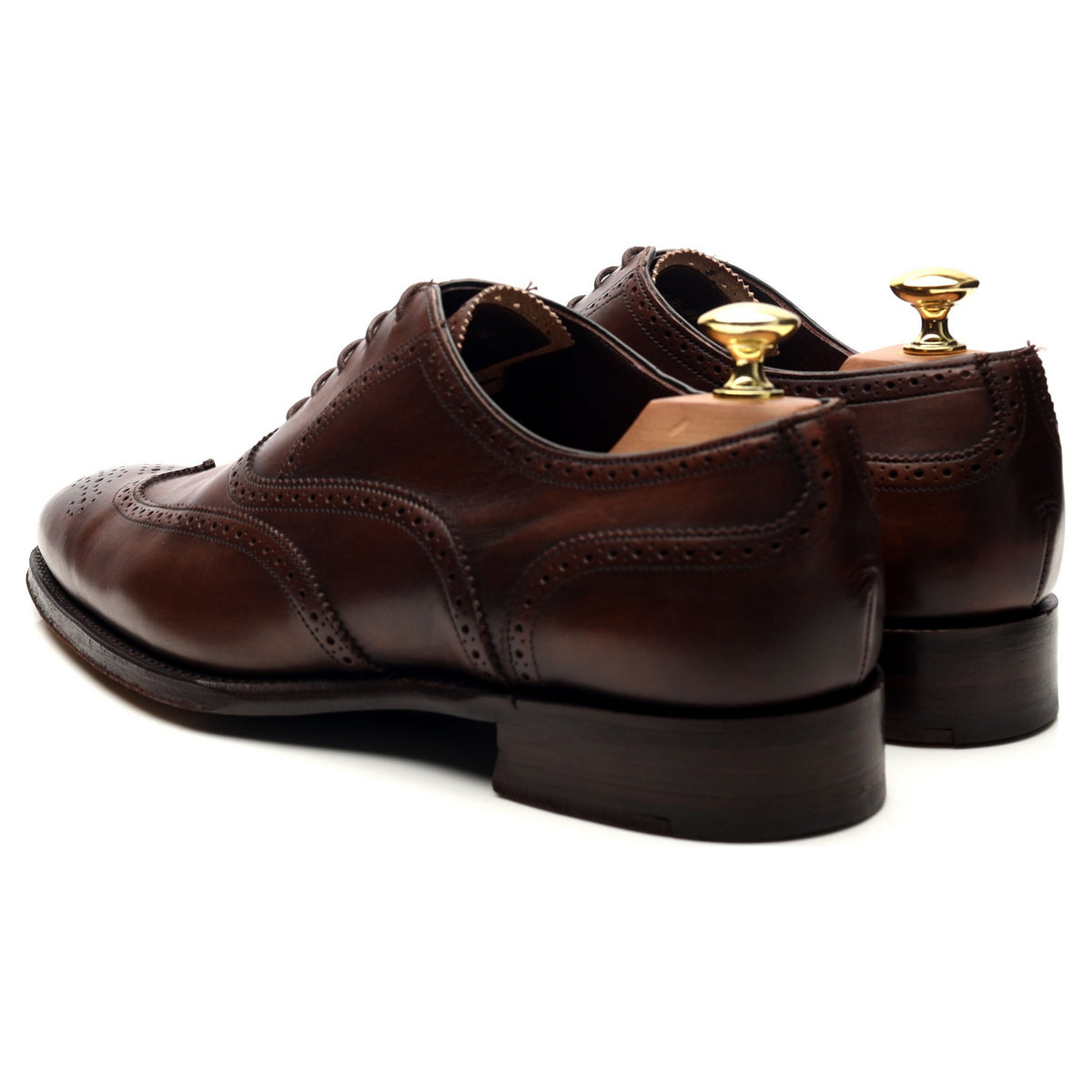 Imperial &#39;Ashburton&#39; Dark Brown Leather Oxford Brogues UK 8 G