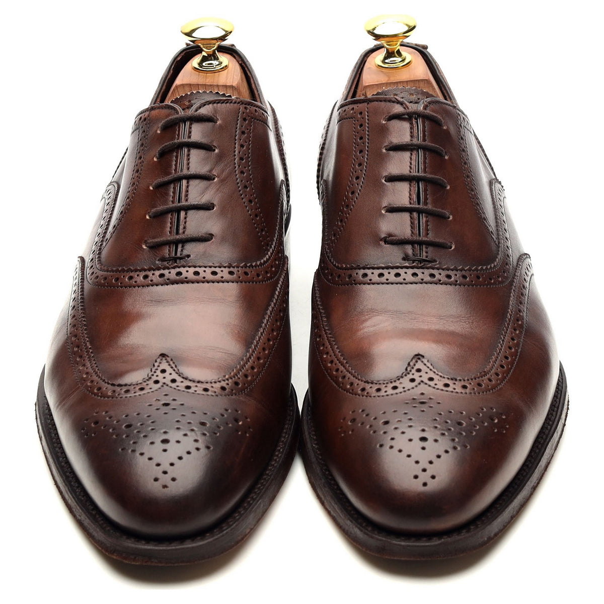 Imperial &#39;Ashburton&#39; Dark Brown Leather Oxford Brogues UK 8 G