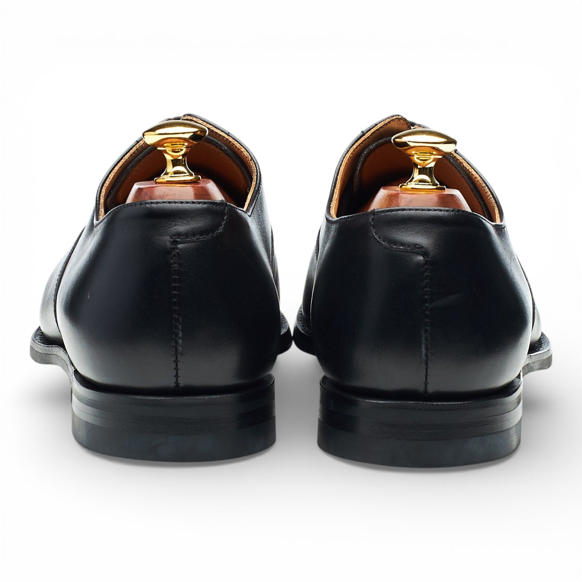 'Hallam' Black Leather Oxford UK 9.5 E