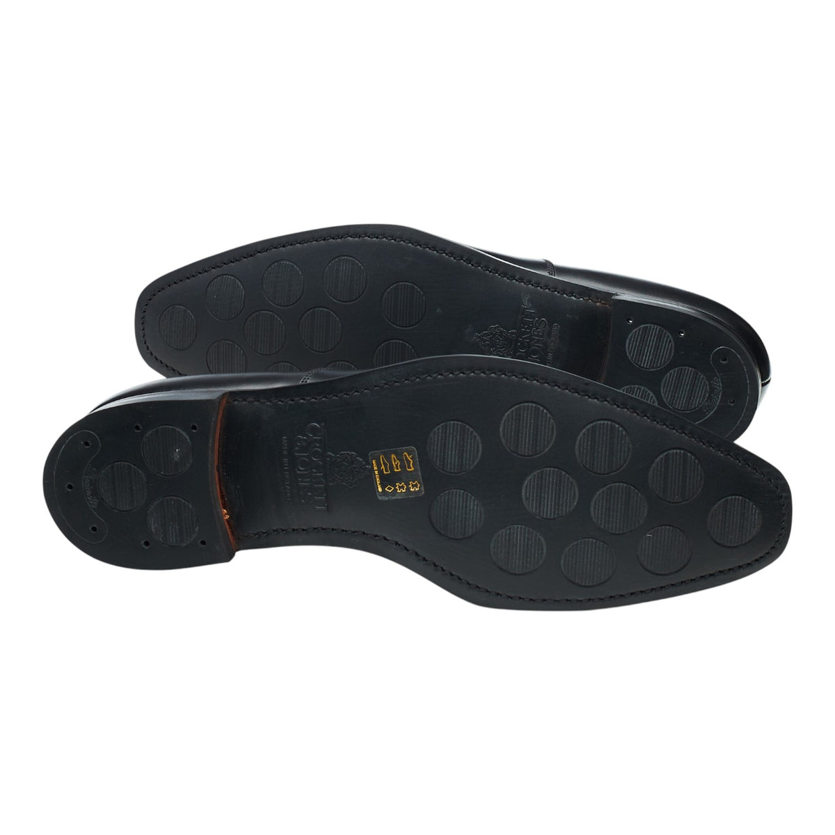 'Hallam' Black Leather Oxford UK 9.5 E