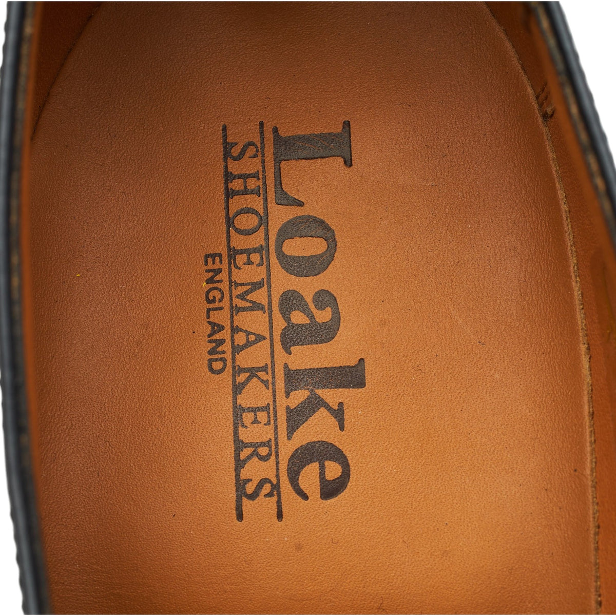 'Paisley' Black Leather Monk Strap UK 9.5 F
