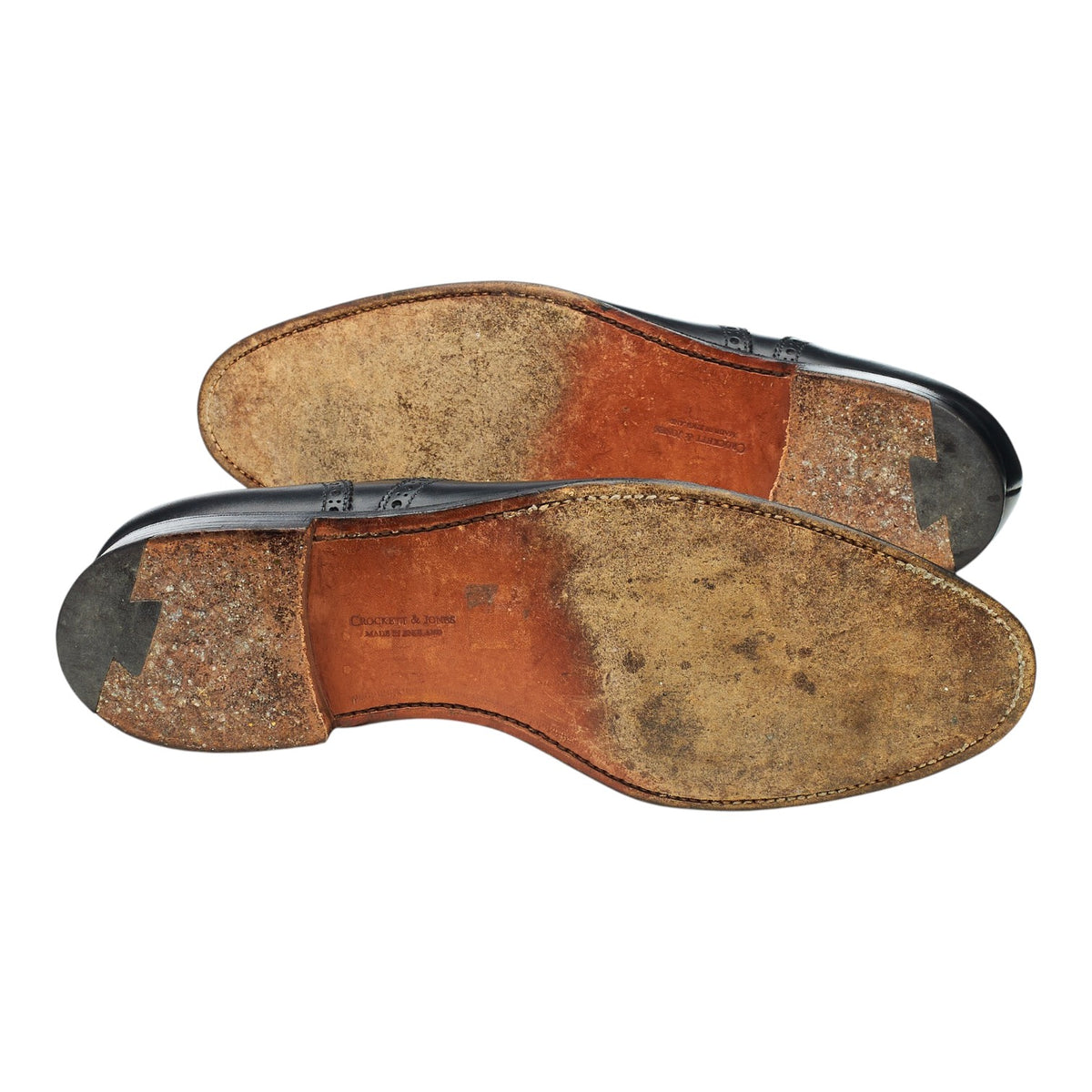 'Westfield' Black Leather Oxford Brogues UK 10.5 E