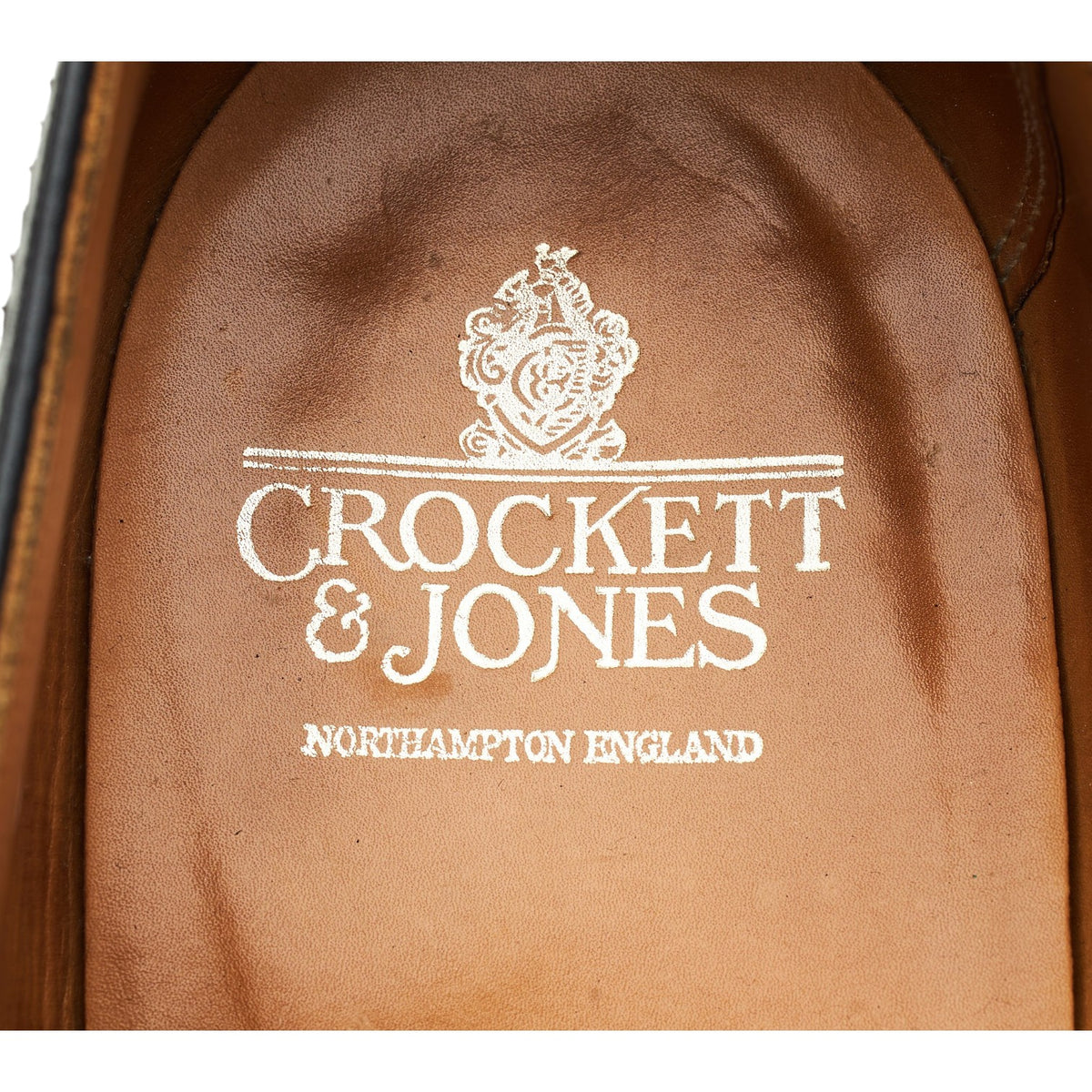 'Westfield' Black Leather Oxford Brogues UK 10.5 E