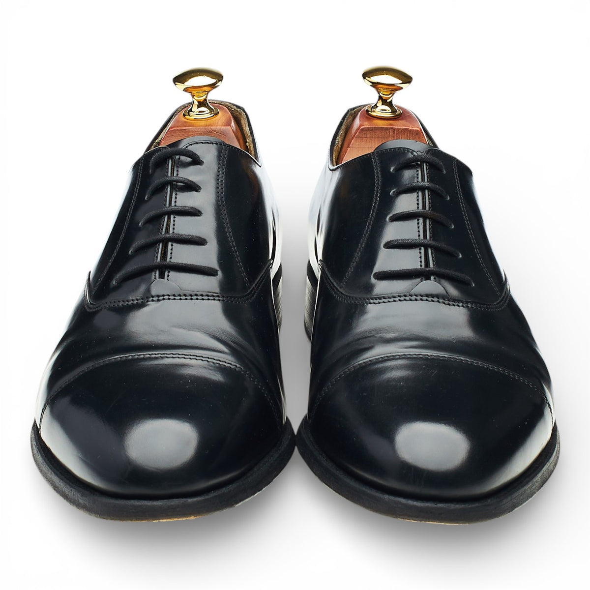 Black Leather Oxford UK 8.5 G