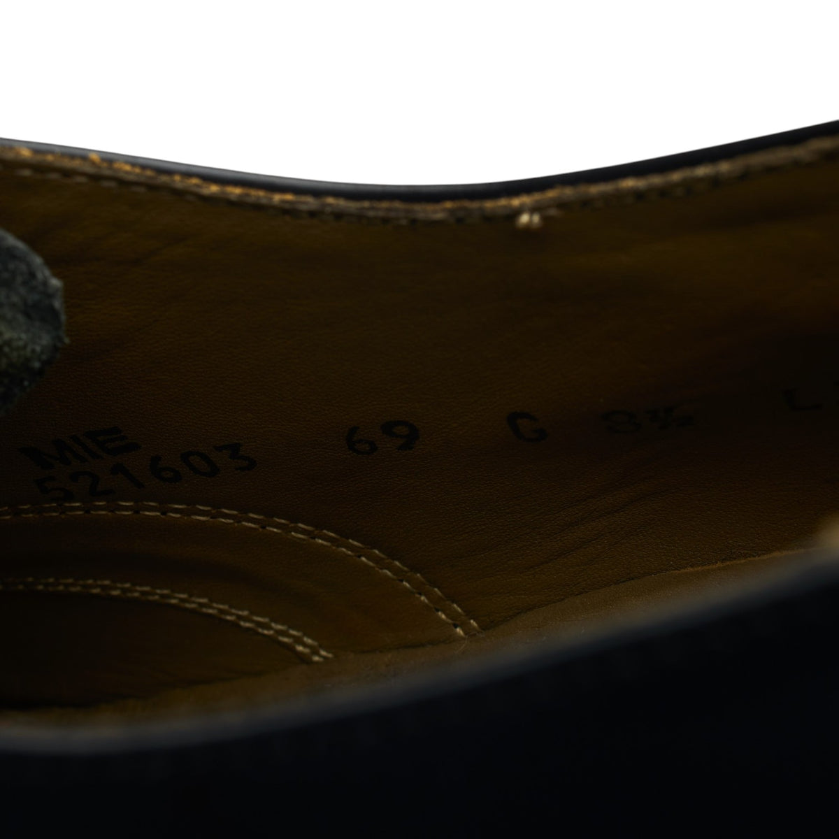 Black Leather Oxford UK 8.5 G