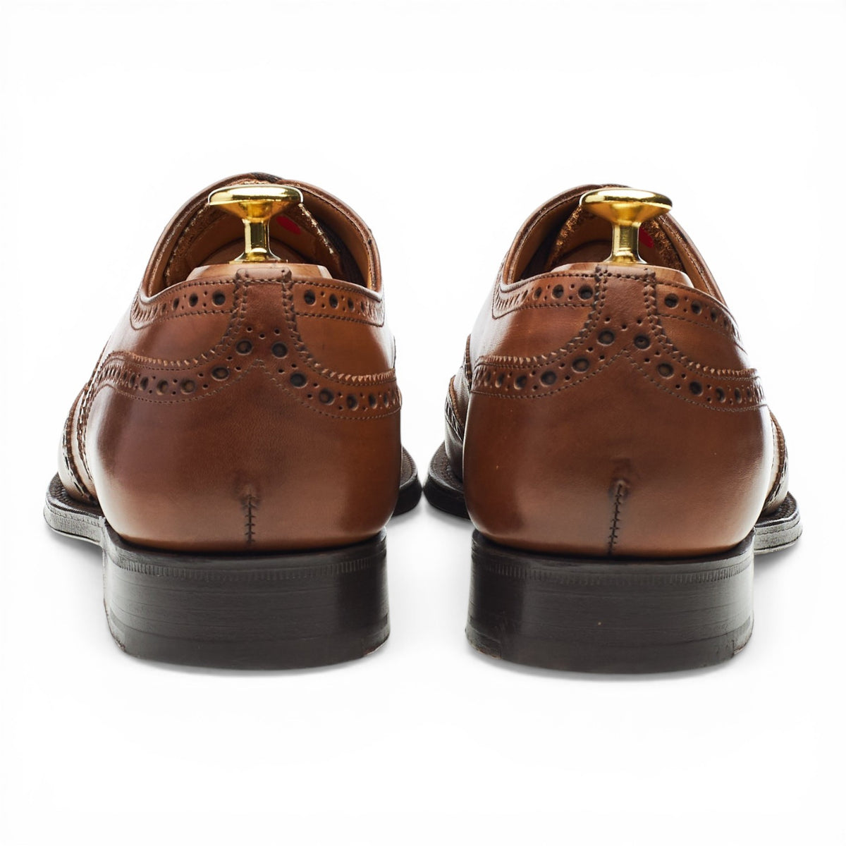 'Chetwynd' Brown Leather Oxford Brogues UK 8 F