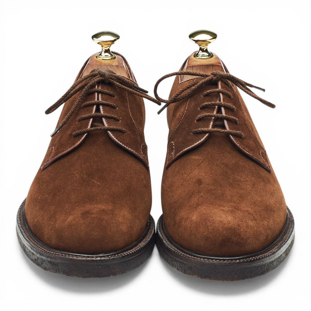 Brown Suede Derby UK 7 EU 41