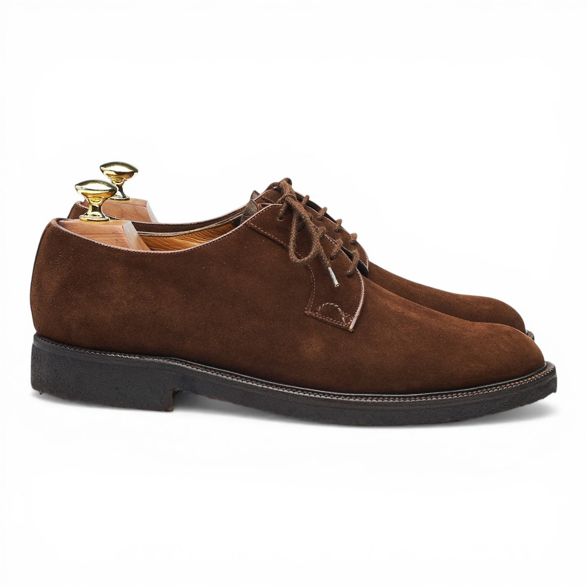 Brown Suede Derby UK 7 EU 41