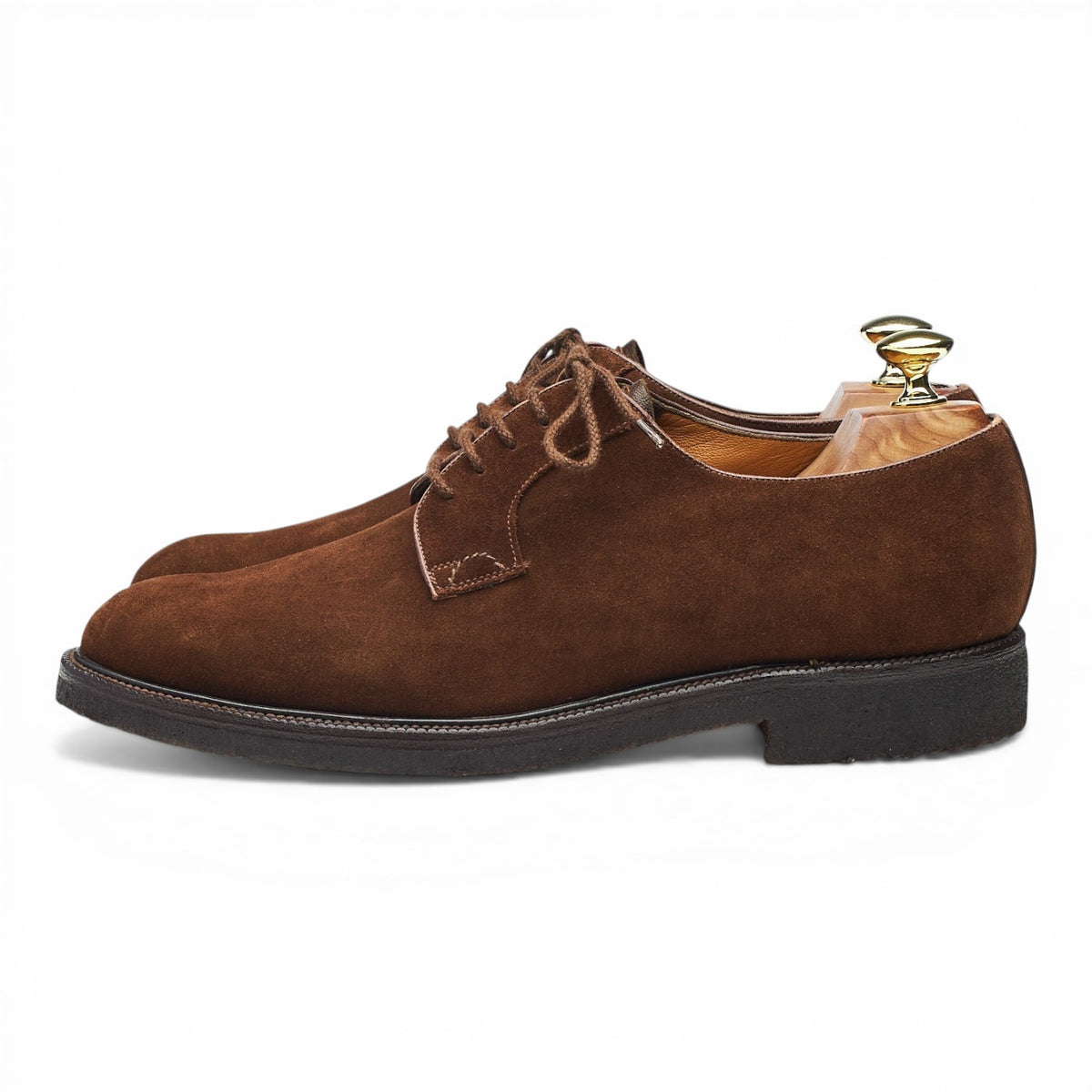 Brown Suede Derby UK 7 EU 41