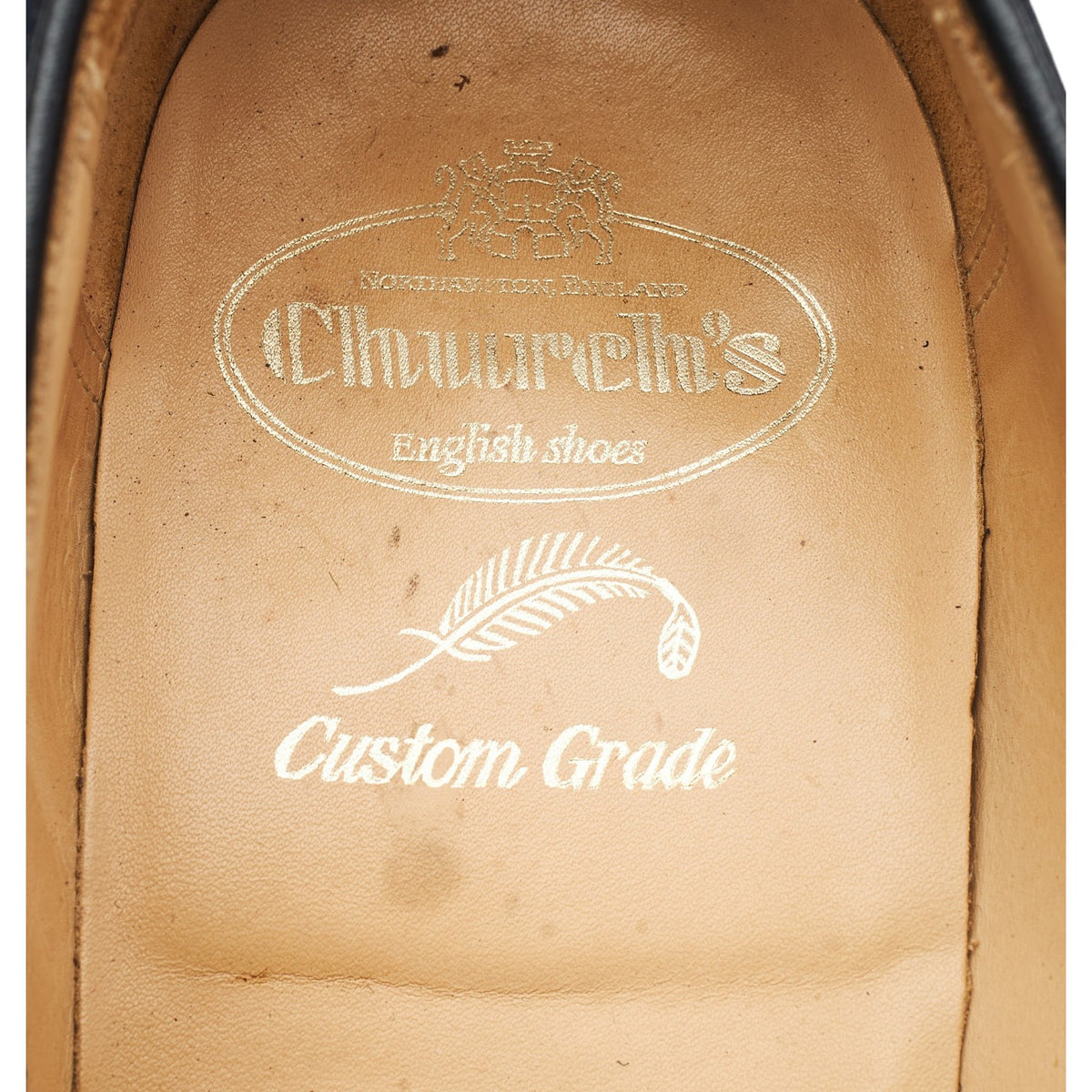 'Netton' Navy Blue Suede Loafers UK 9.5 F