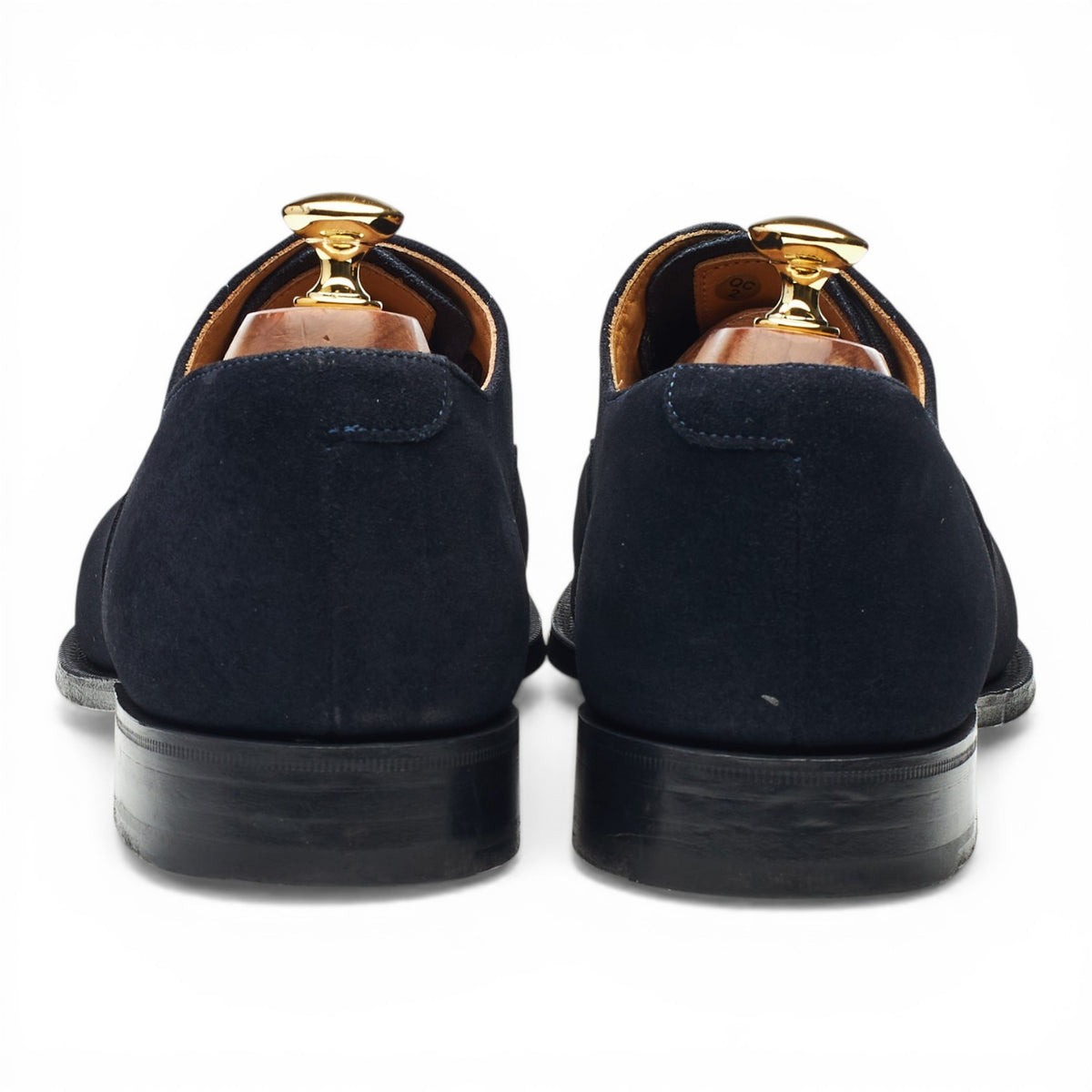 'Dubai' Navy Blue Suede Oxford UK 9 F