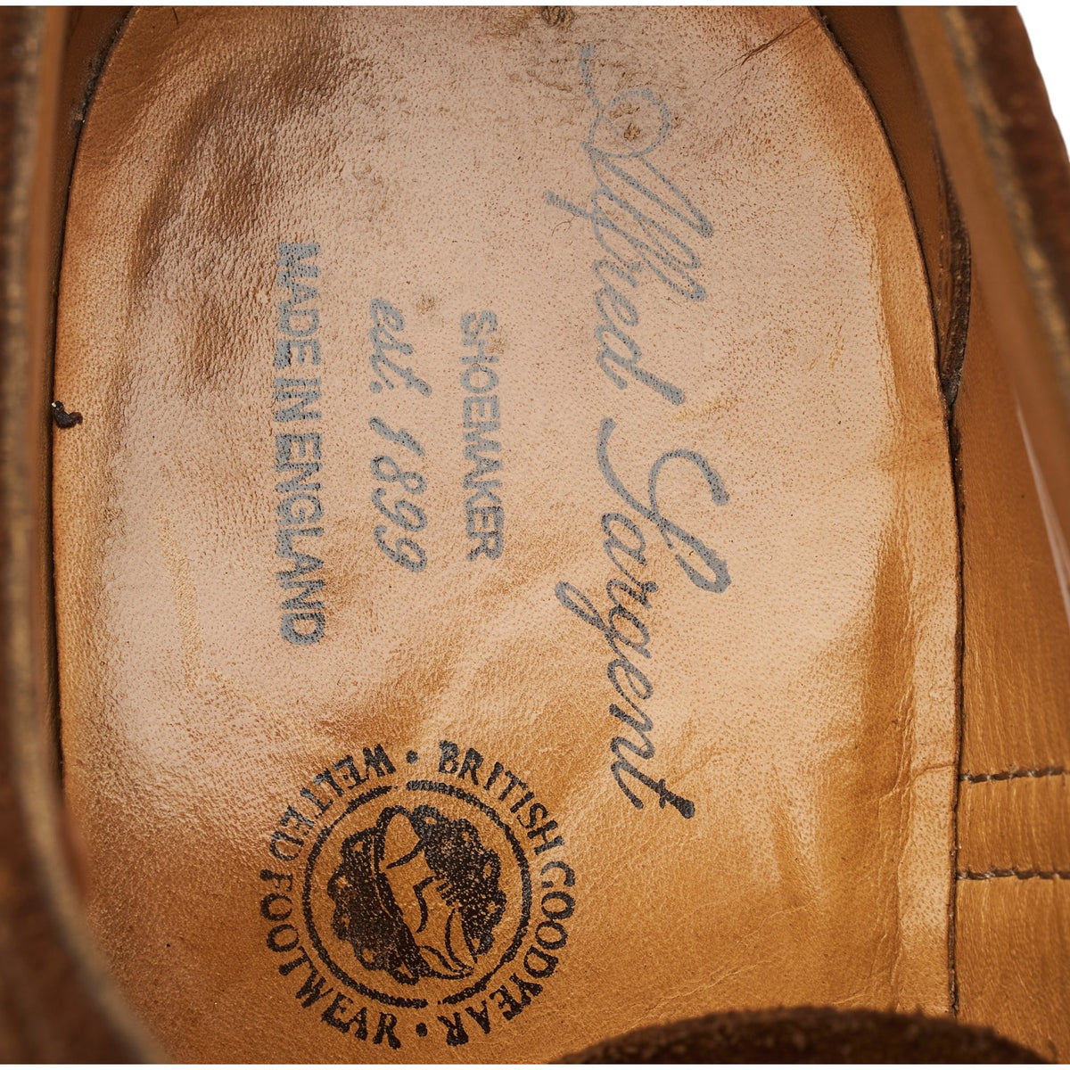 'Dulwich' Snuff Brown Suede Oxford Brogues UK 6.5 F