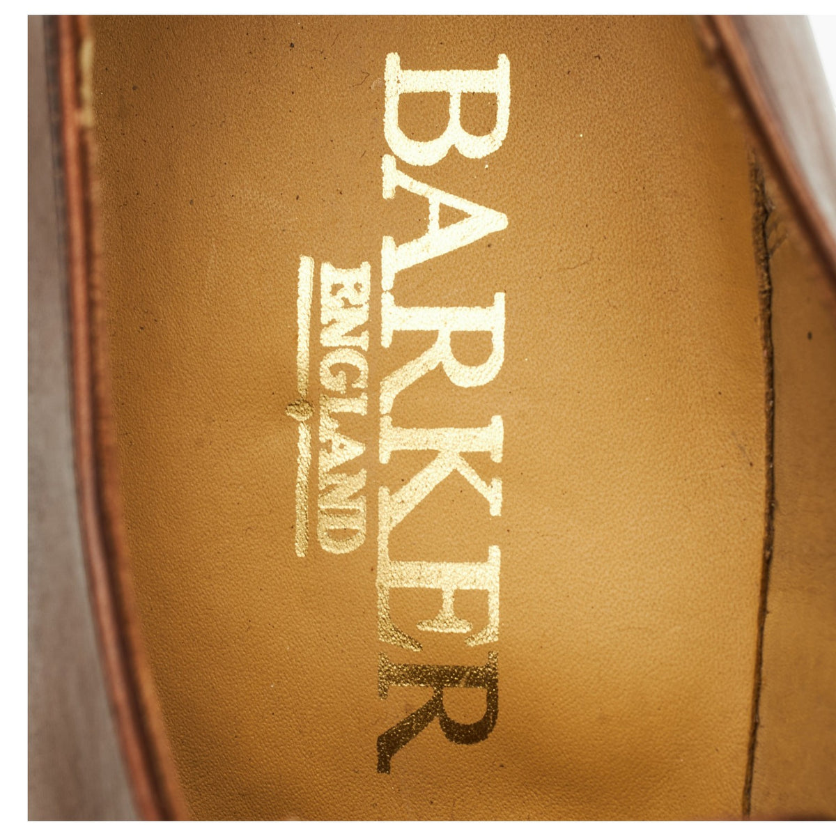 Brown Leather Derby UK 6.5 E