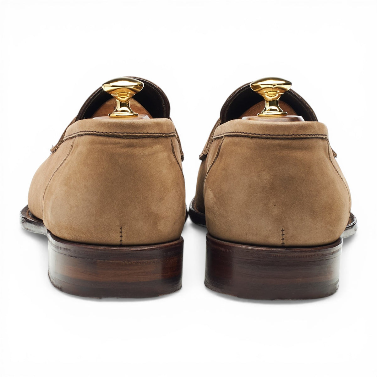Kingsman 'Newport II' Stone Nubuck Loafers UK 11 E