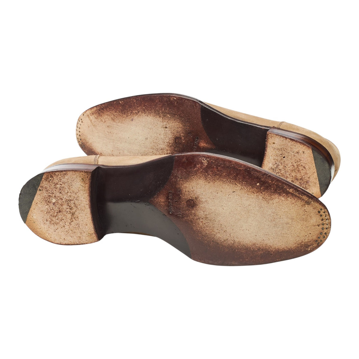 Kingsman 'Newport II' Stone Nubuck Loafers UK 11 E